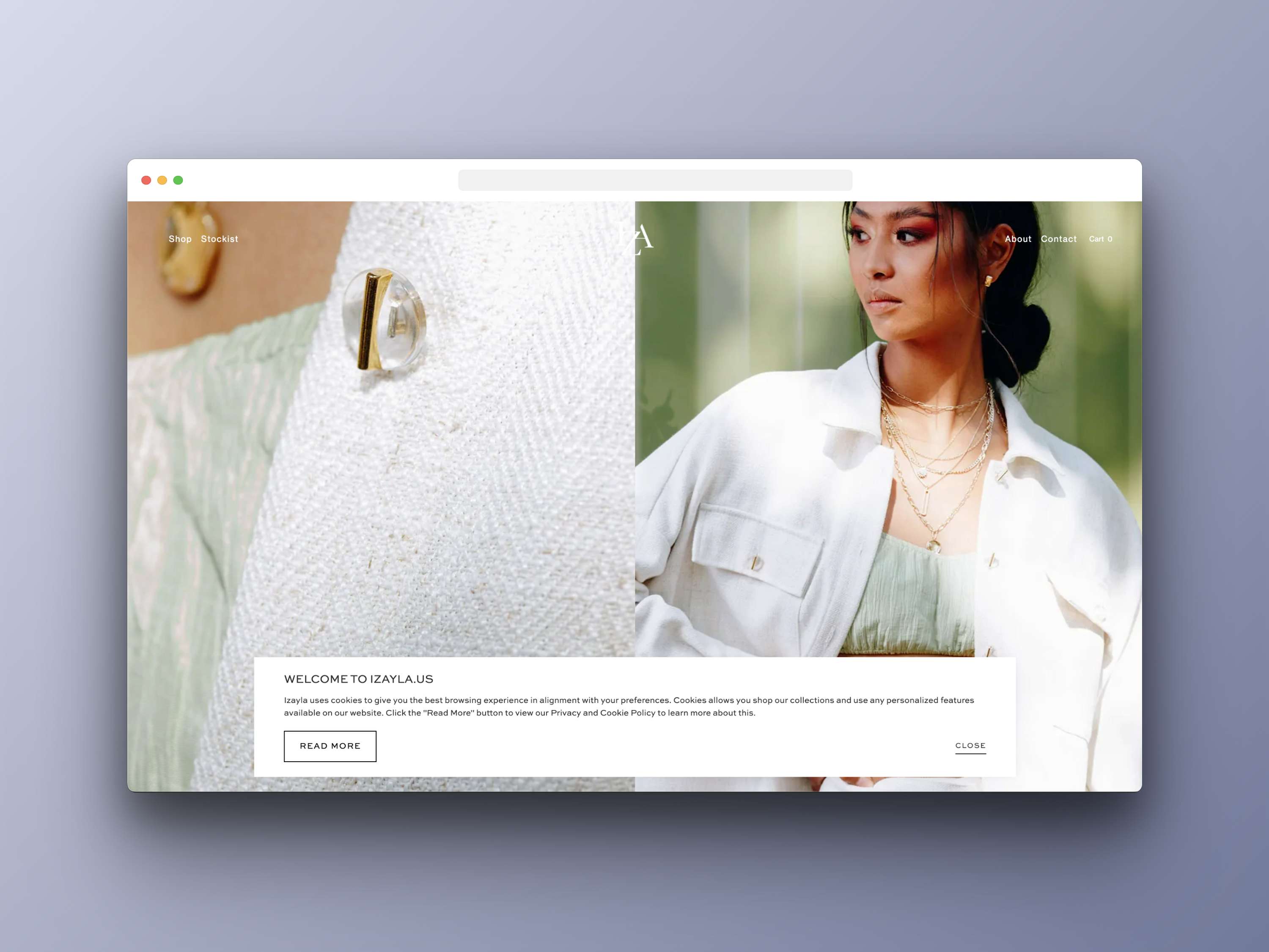 New Website Launch | Izayla by Jonathan Barnes