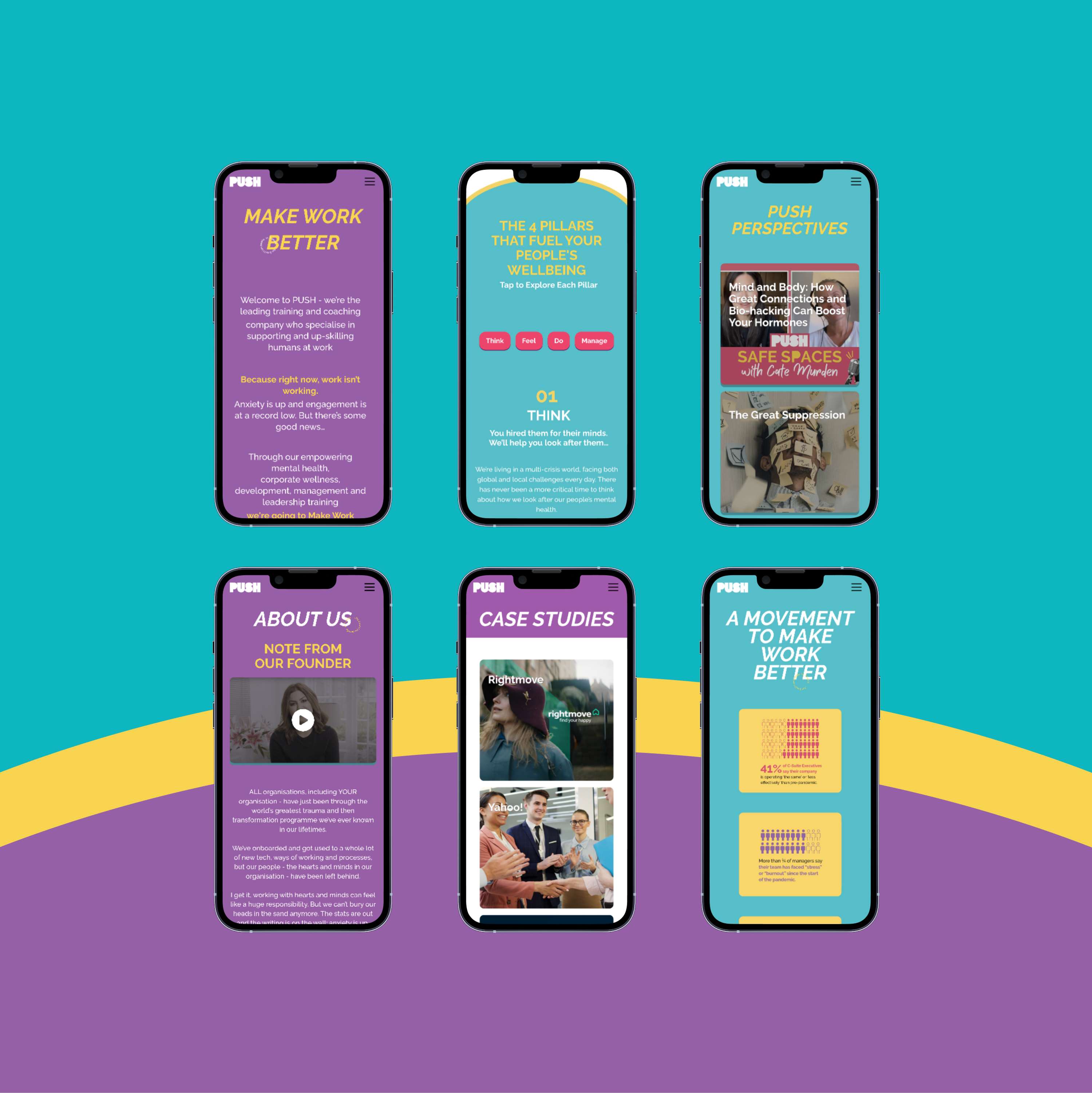 Web Development | Building out a new look website for a leading wellness & performance company by George Murphy