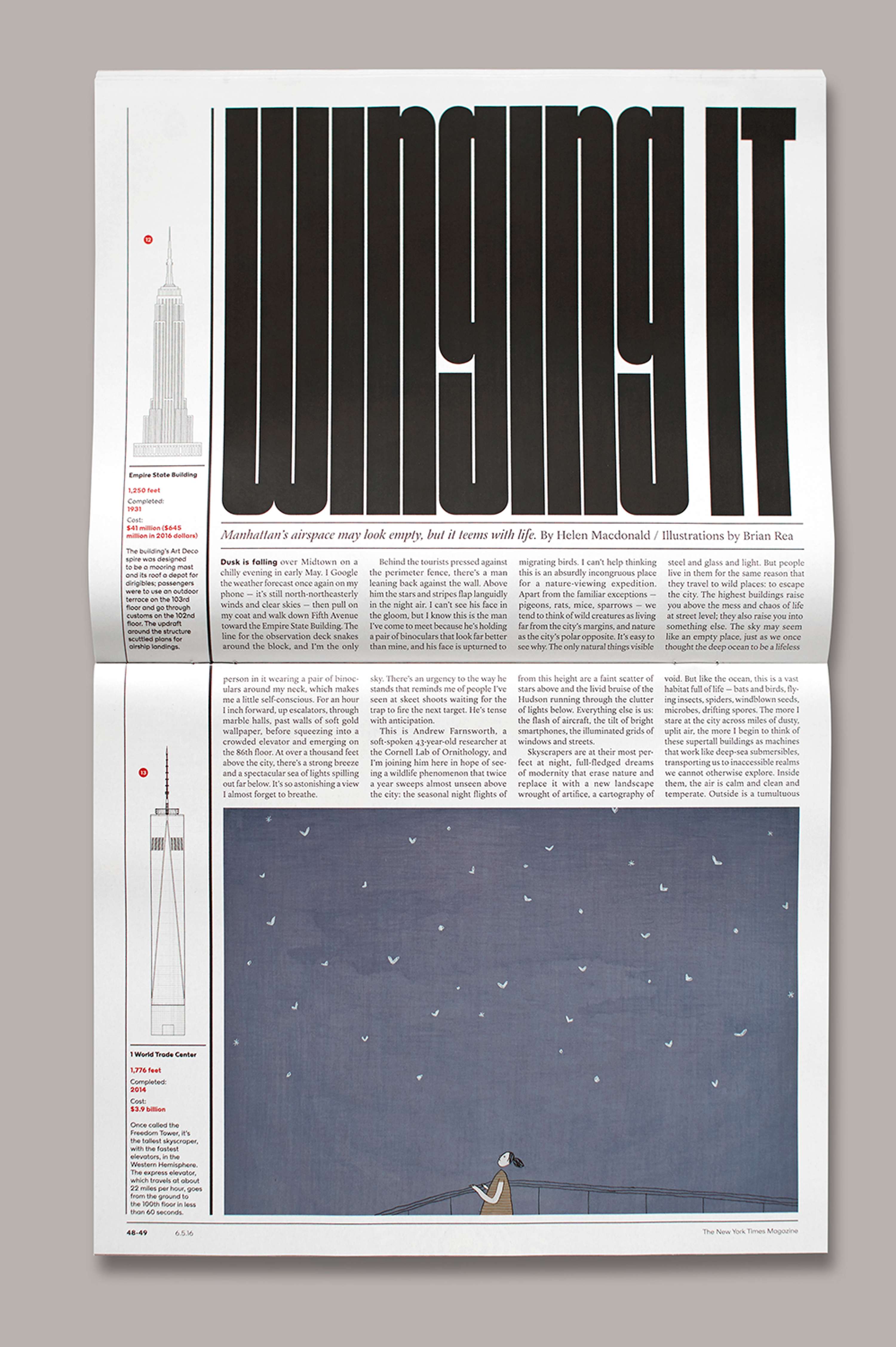 New York Times Magazine. Life Above 800ft. by Matt Willey