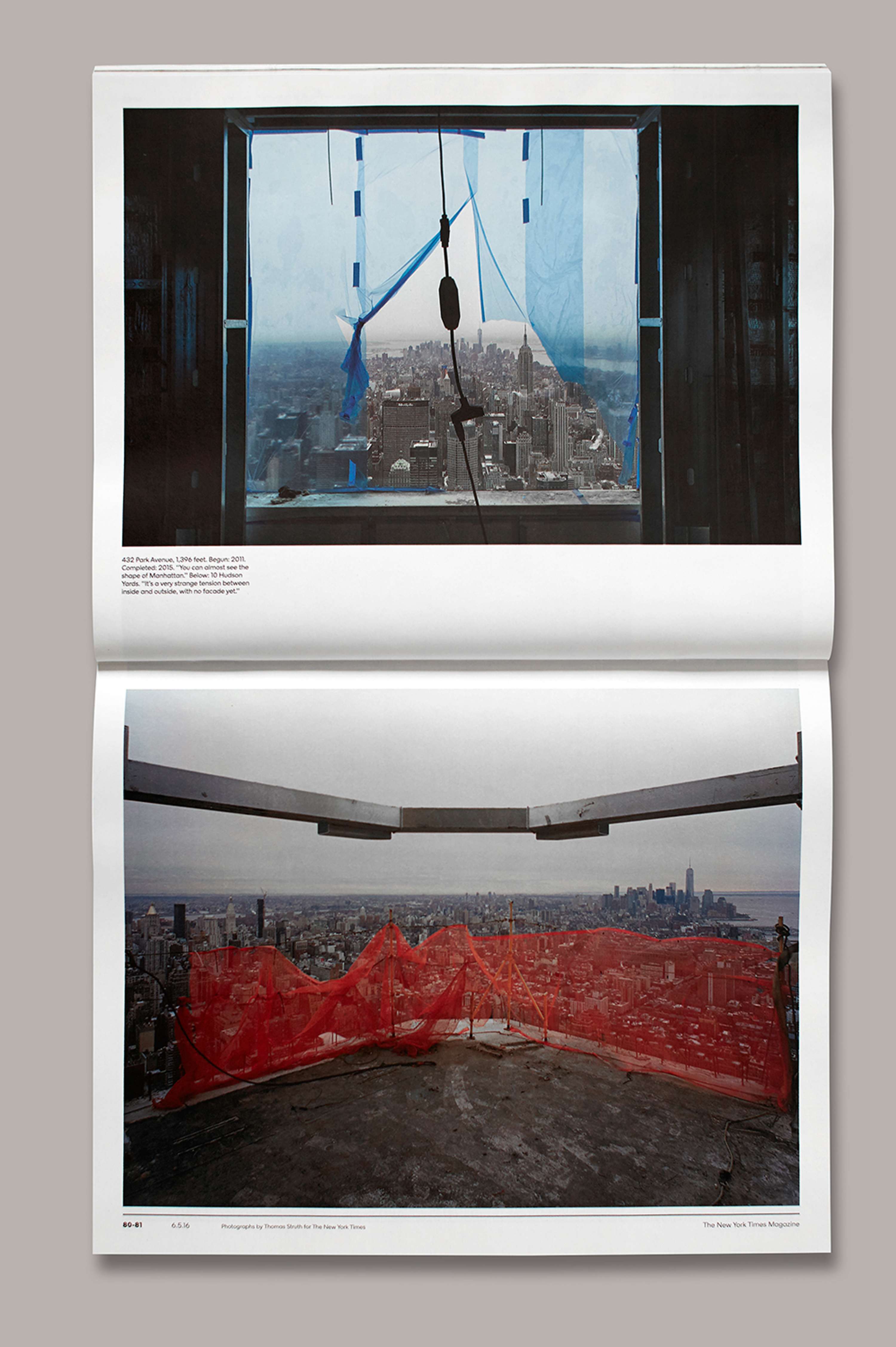 New York Times Magazine. Life Above 800ft. by Matt Willey