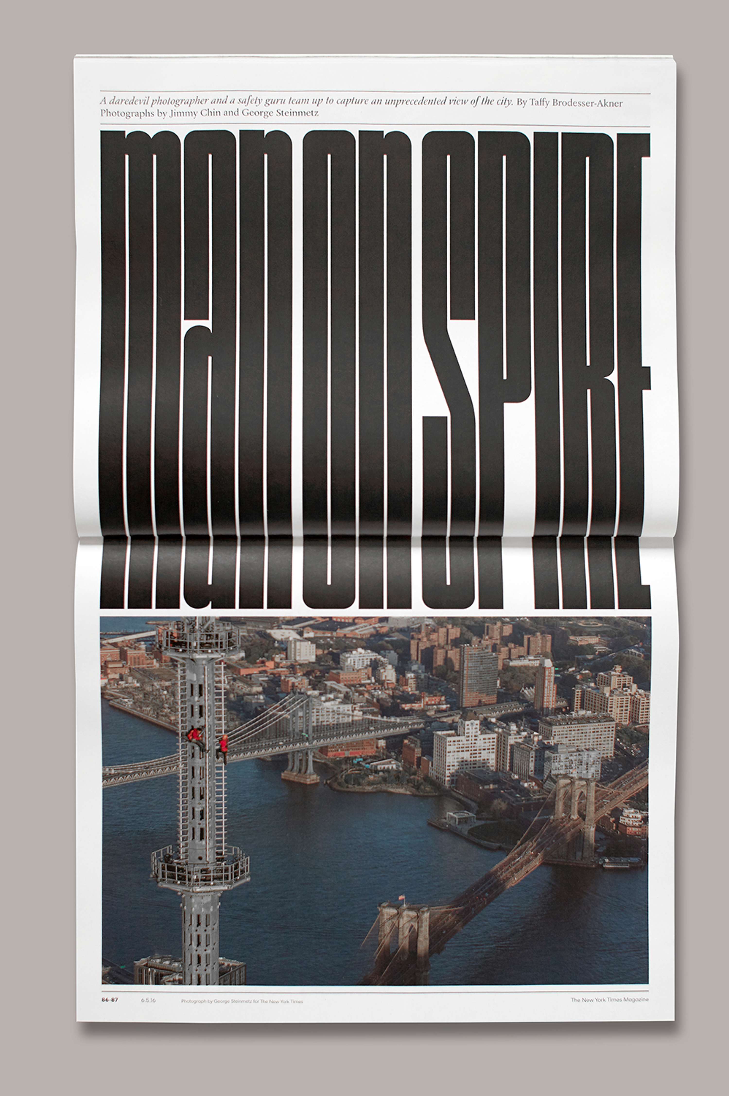 New York Times Magazine. Life Above 800ft. by Matt Willey
