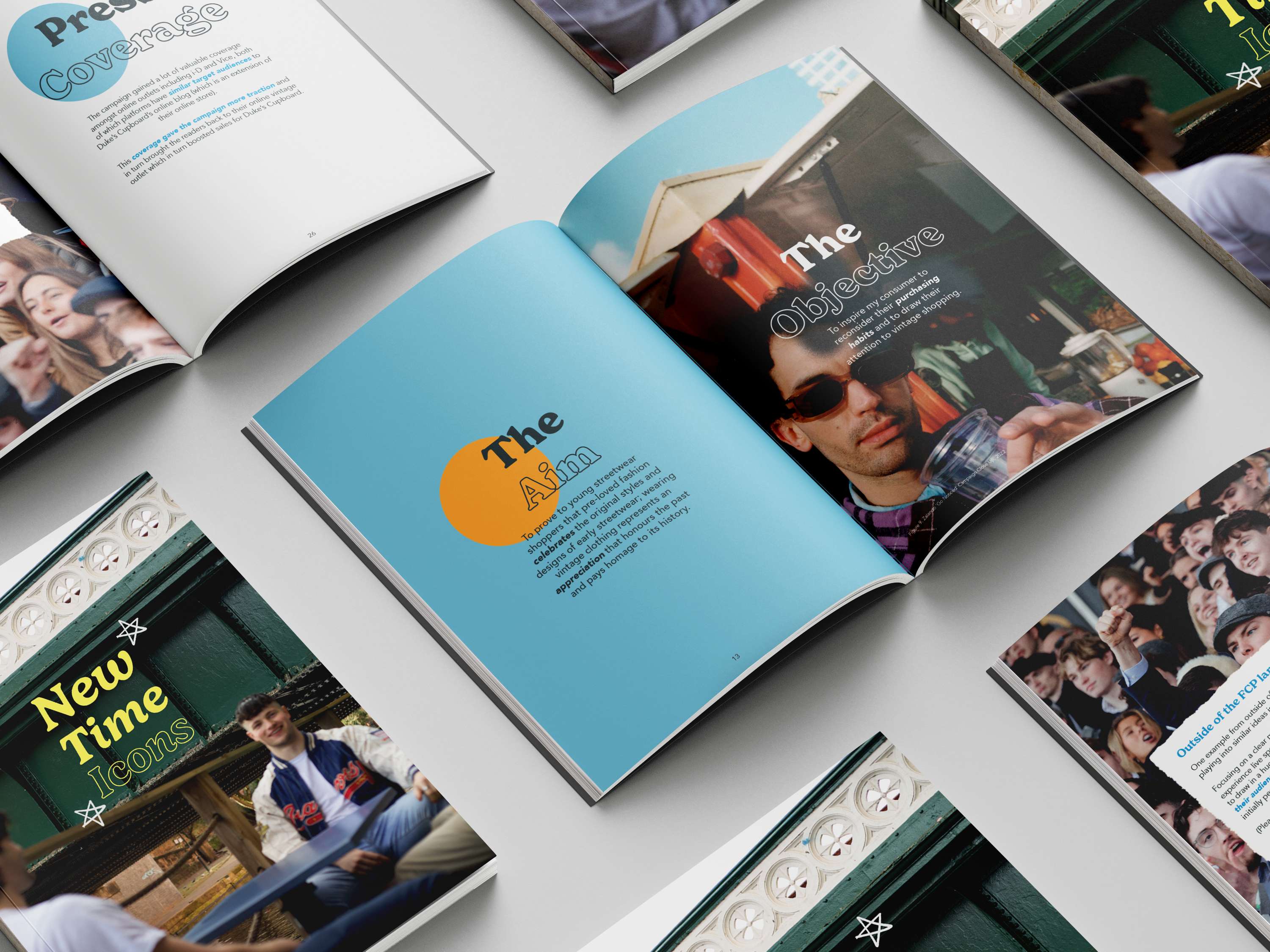 'New Time Icons' Visual Report by Eleanor Jarvis