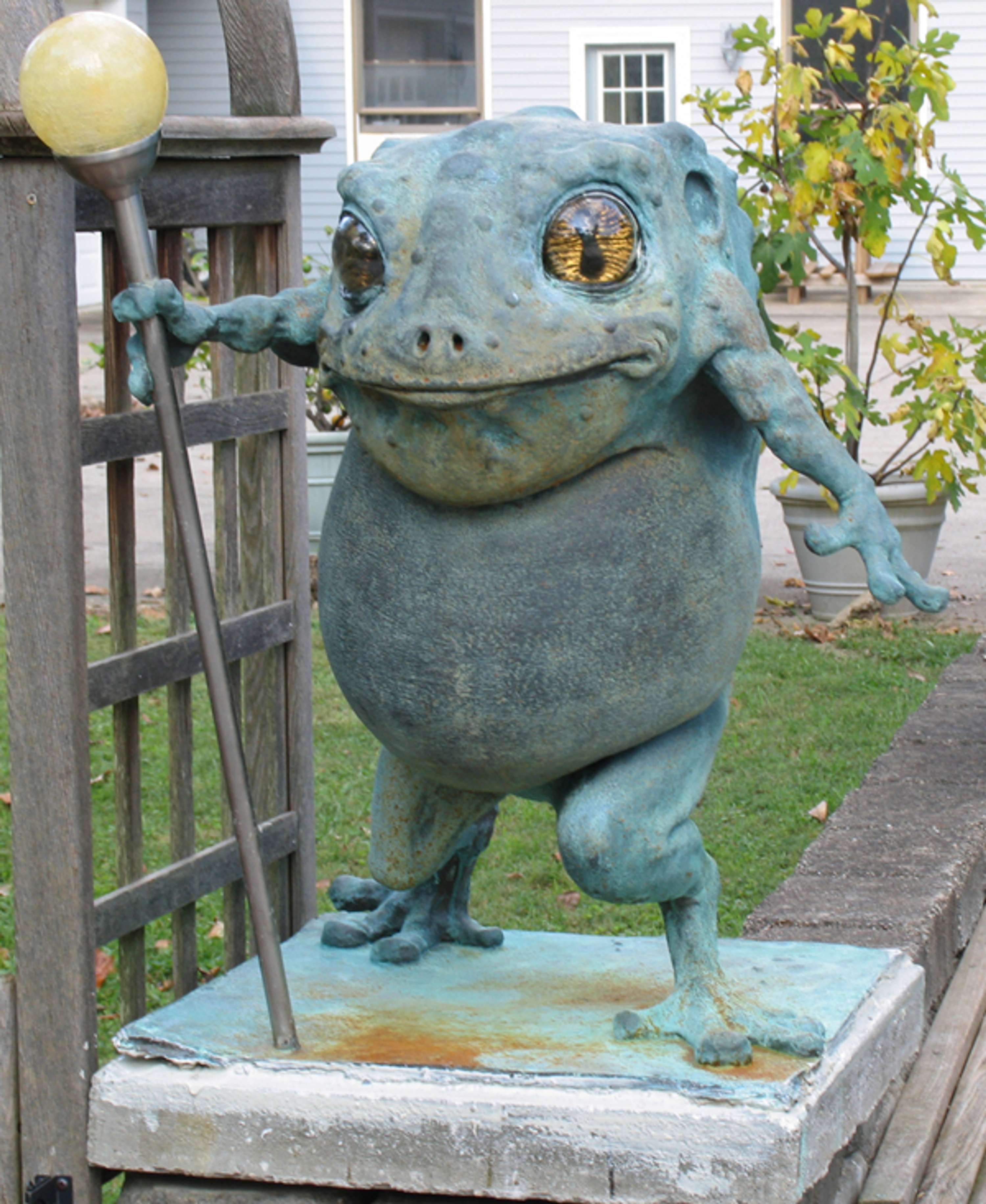 Driveway lamp by Tom Meier