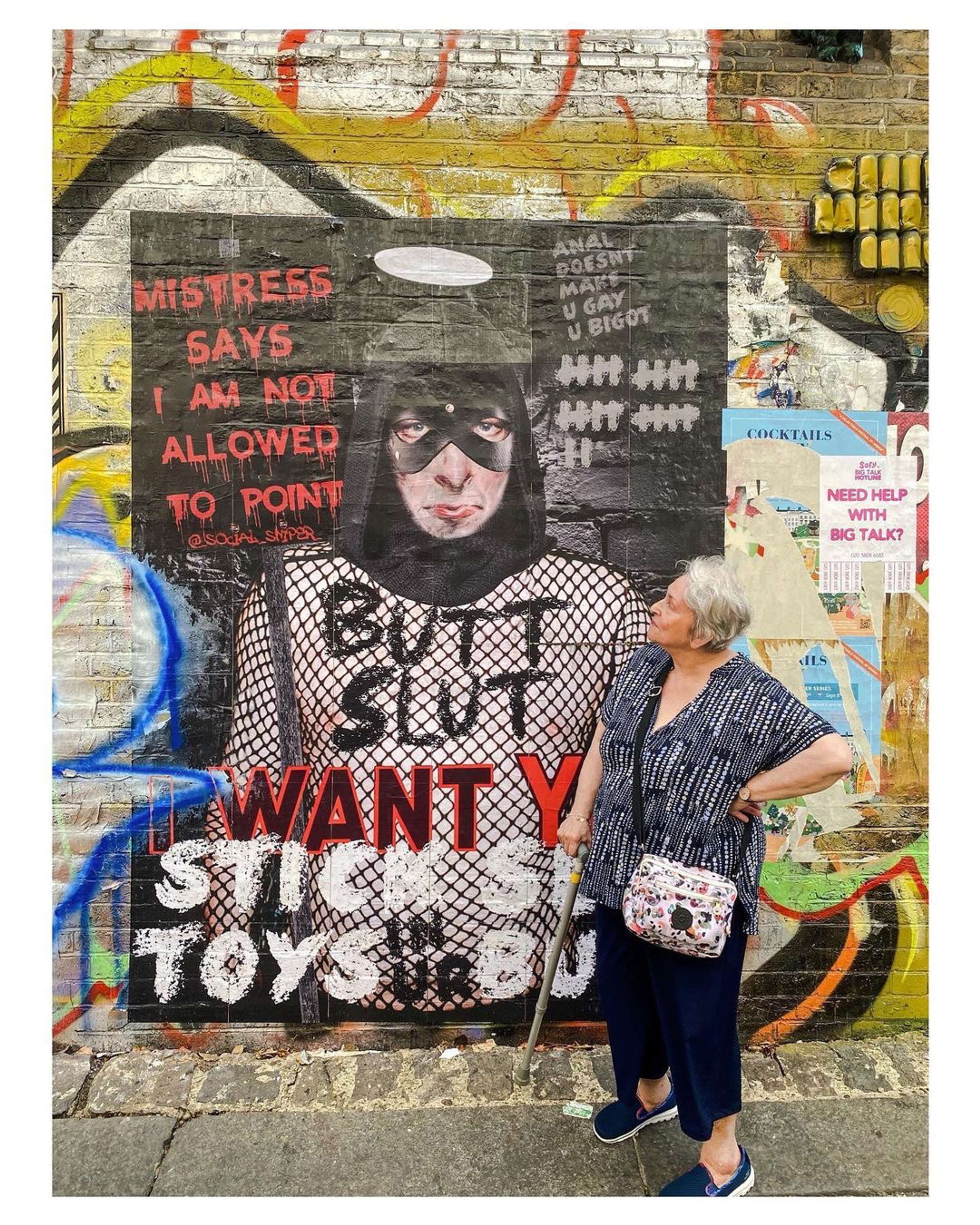 RISK HYPOCRISY AND CHANGE - STREET ART PROPAGANDA by SOCIAL SNIPER