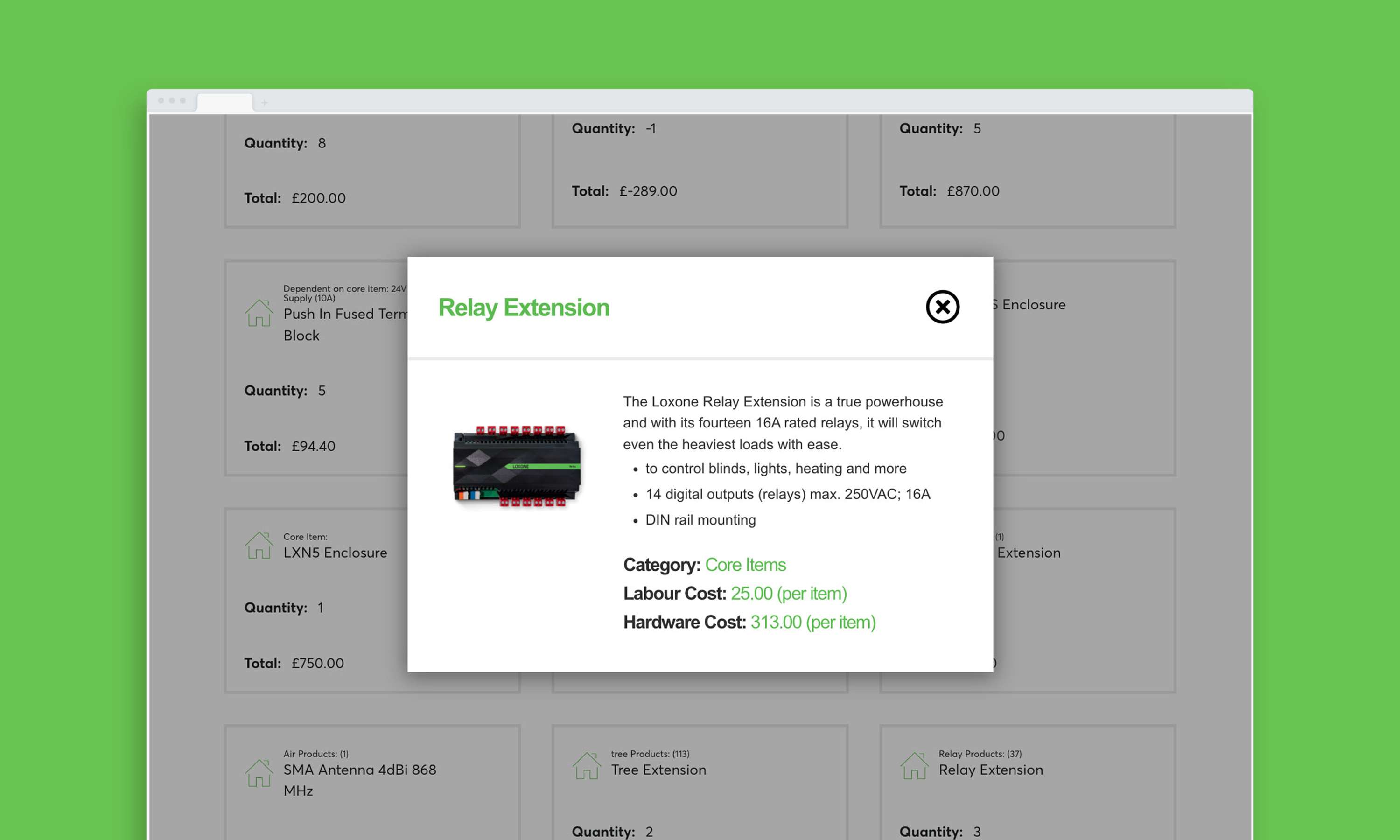 Quote App for Smart Home Automation by HUB London