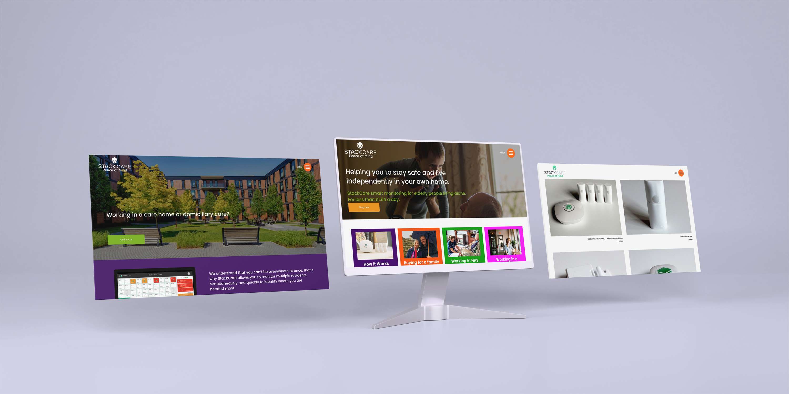 StackCare an E commerce website by Alan Whitlock