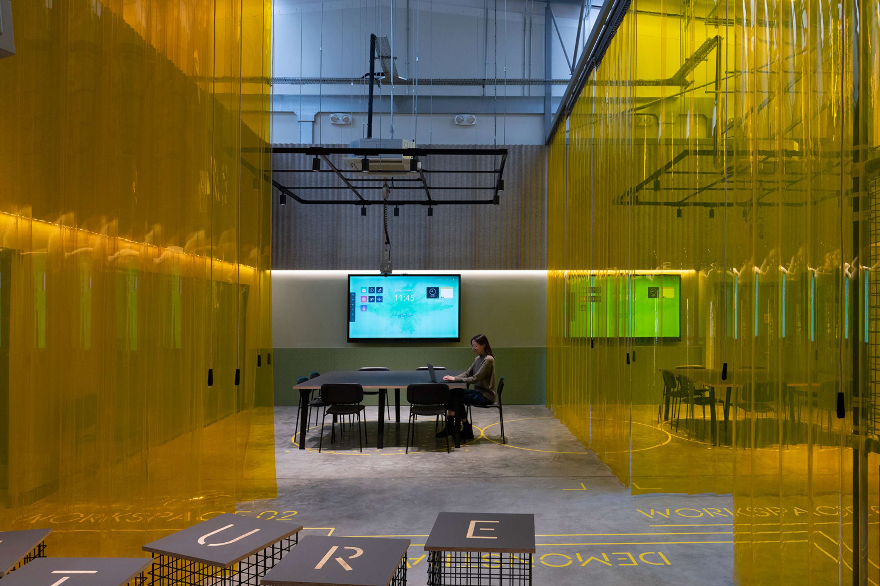 Future Cube – branding an immersive technology hub by Ana Beatriz Fernandes