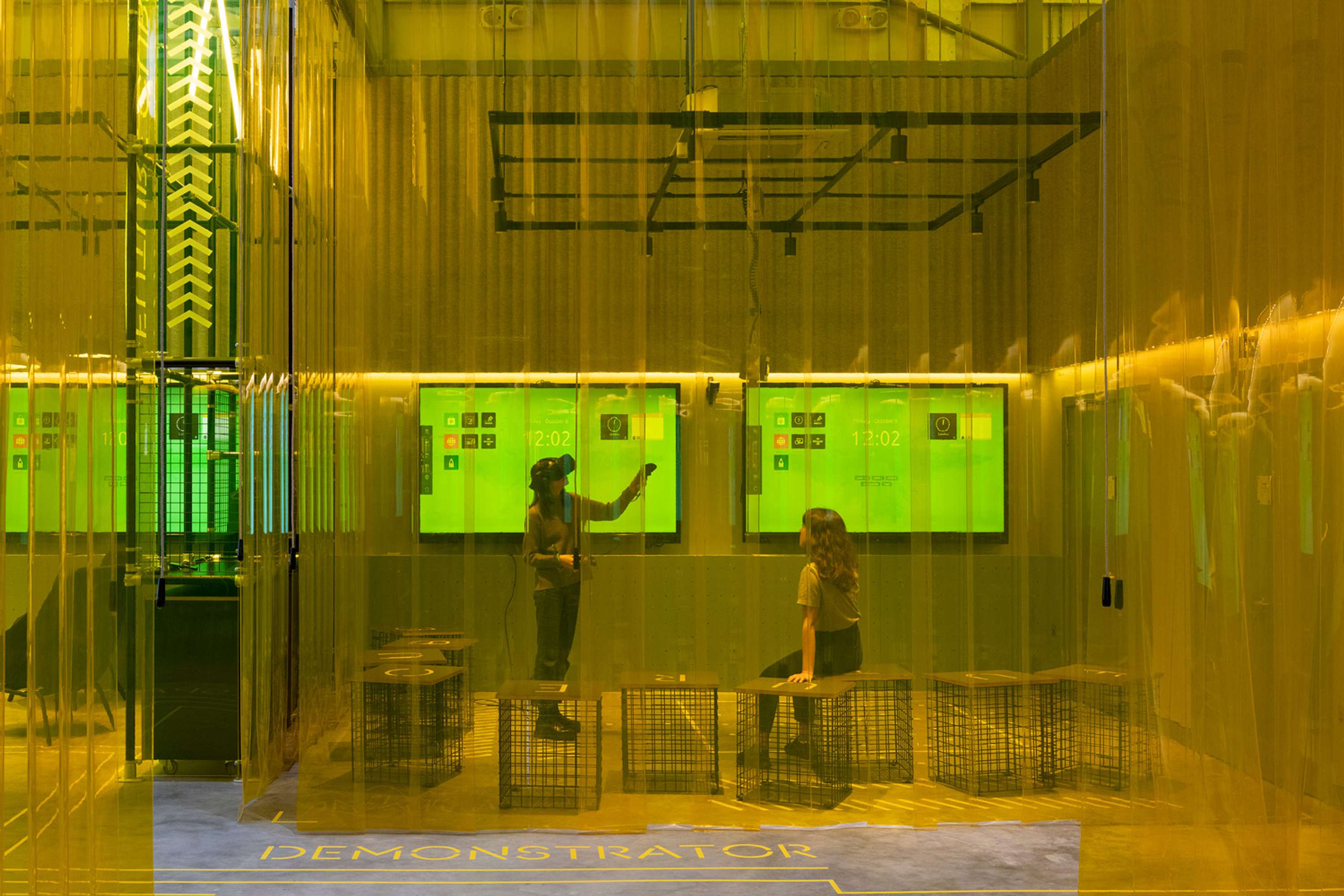 Future Cube – branding an immersive technology hub by Ana Beatriz Fernandes