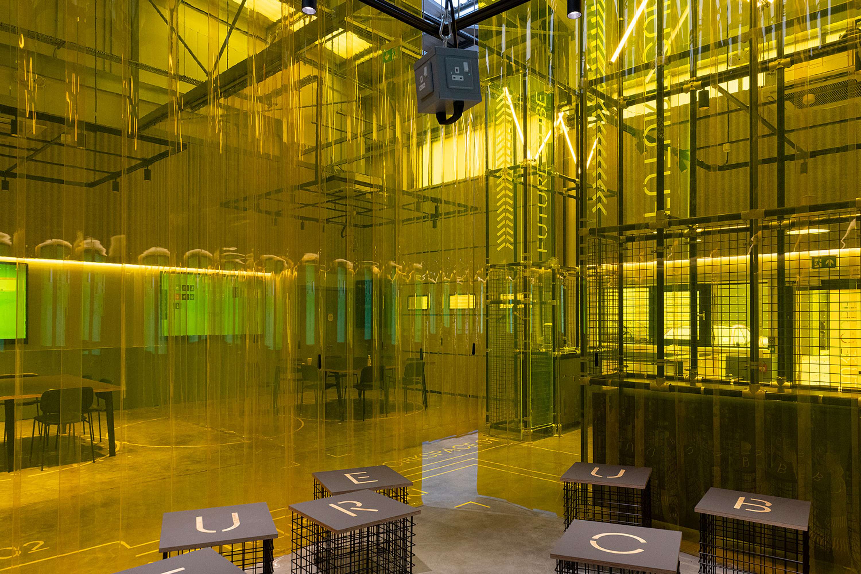 Future Cube – branding an immersive technology hub by Ana Beatriz Fernandes