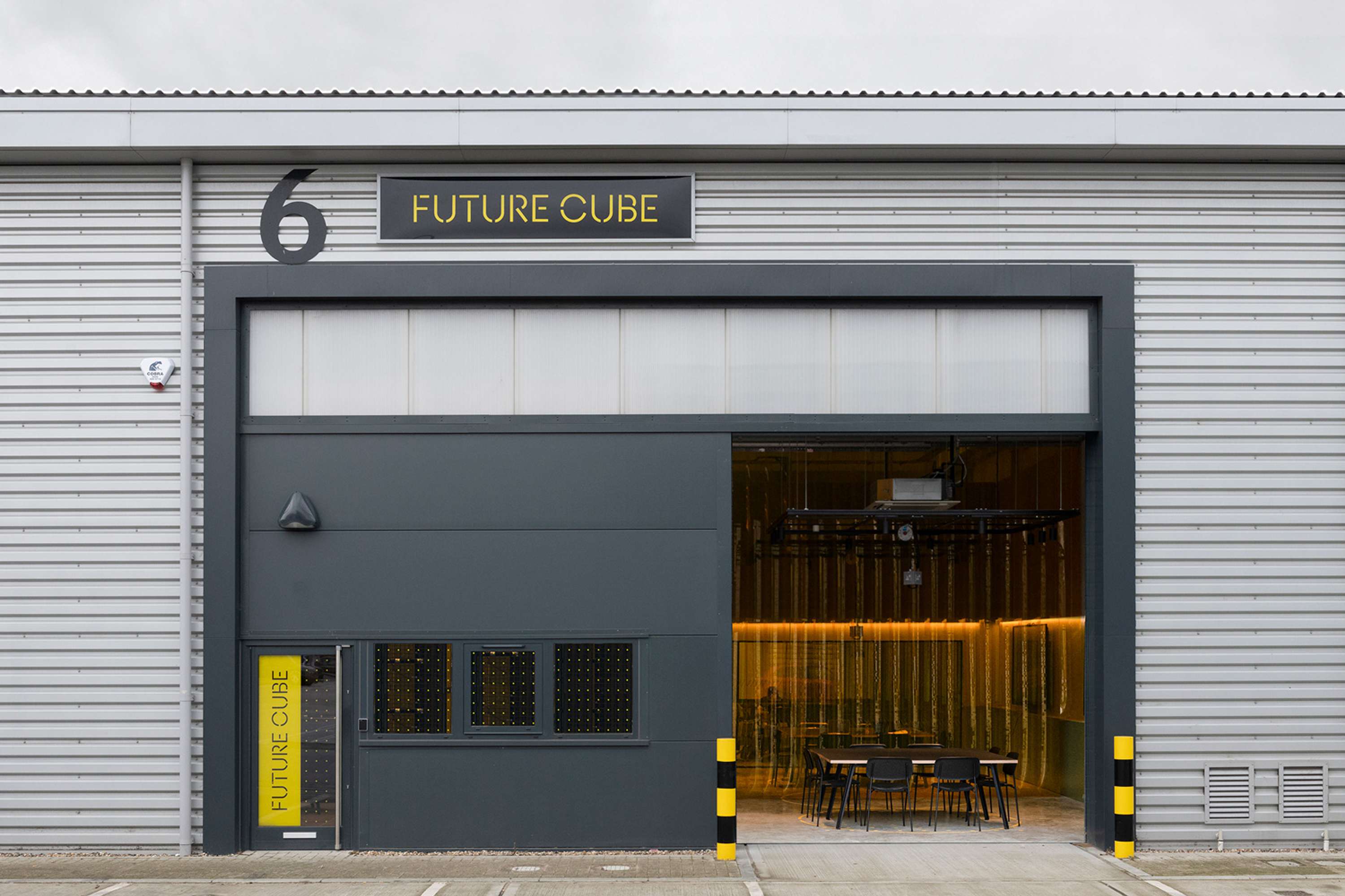 Future Cube – branding an immersive technology hub by Ana Beatriz Fernandes