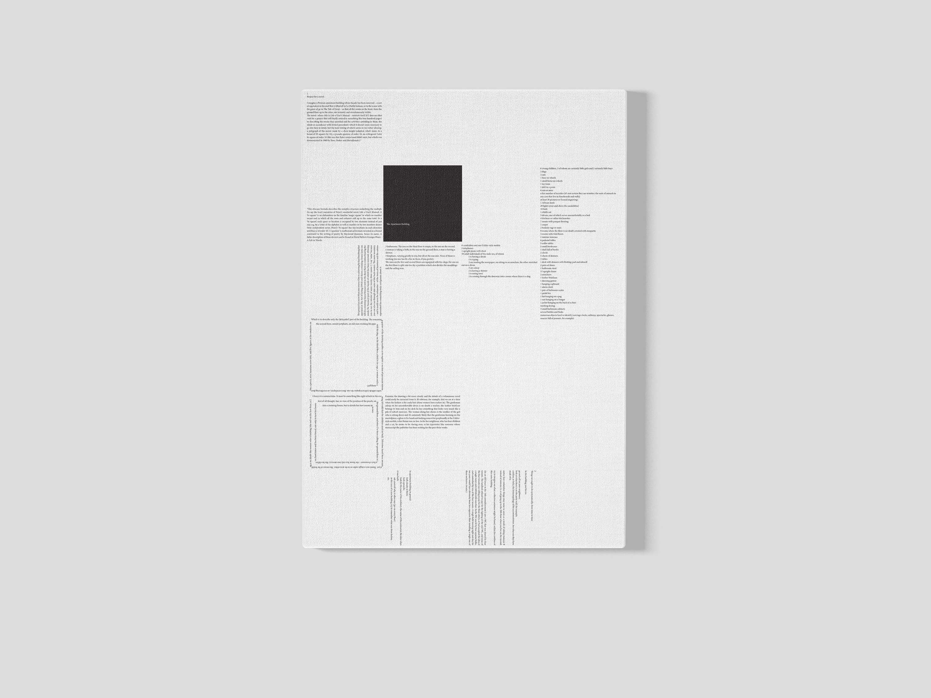 Poster Design - SPECIES OF SPACES by Ewa Dykas