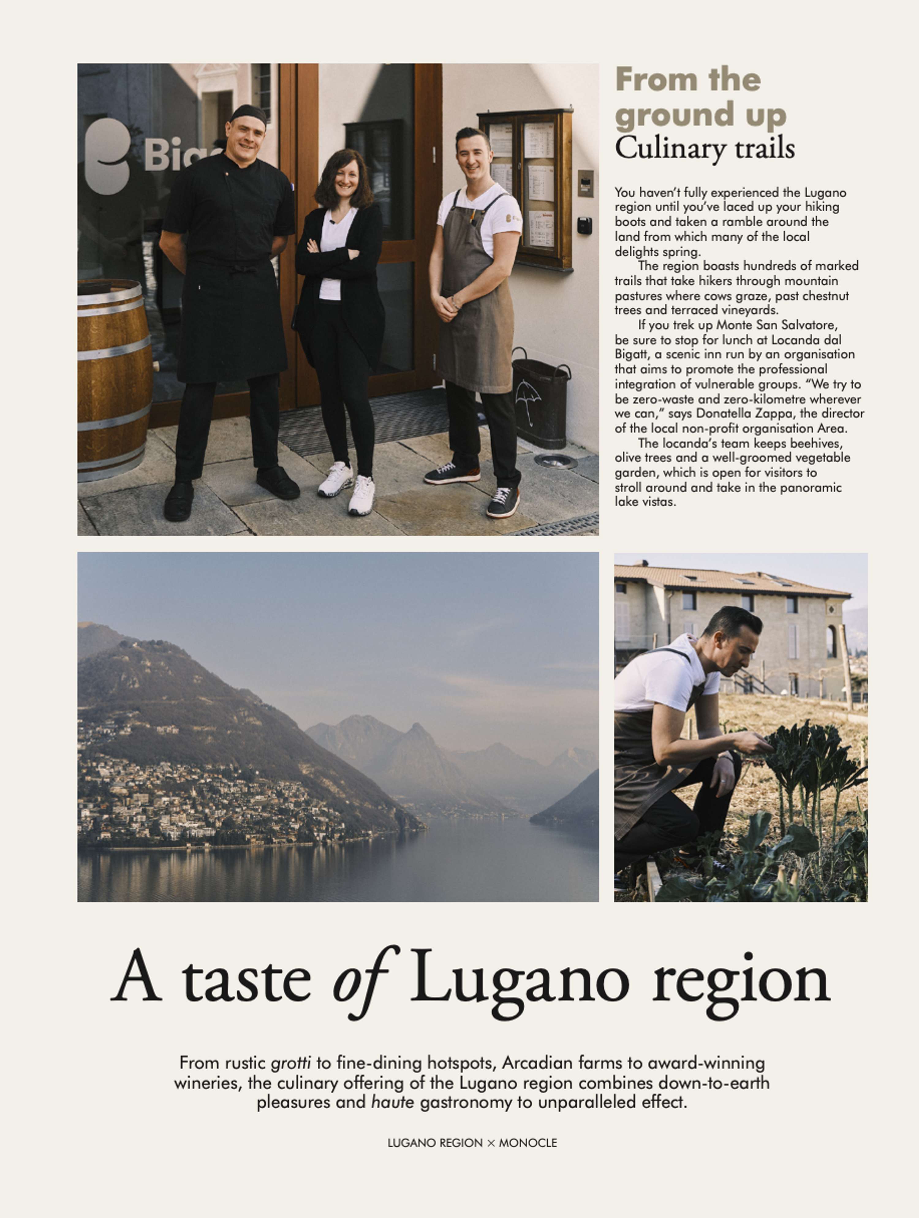 Lugano Region x Monocle by James Joyce