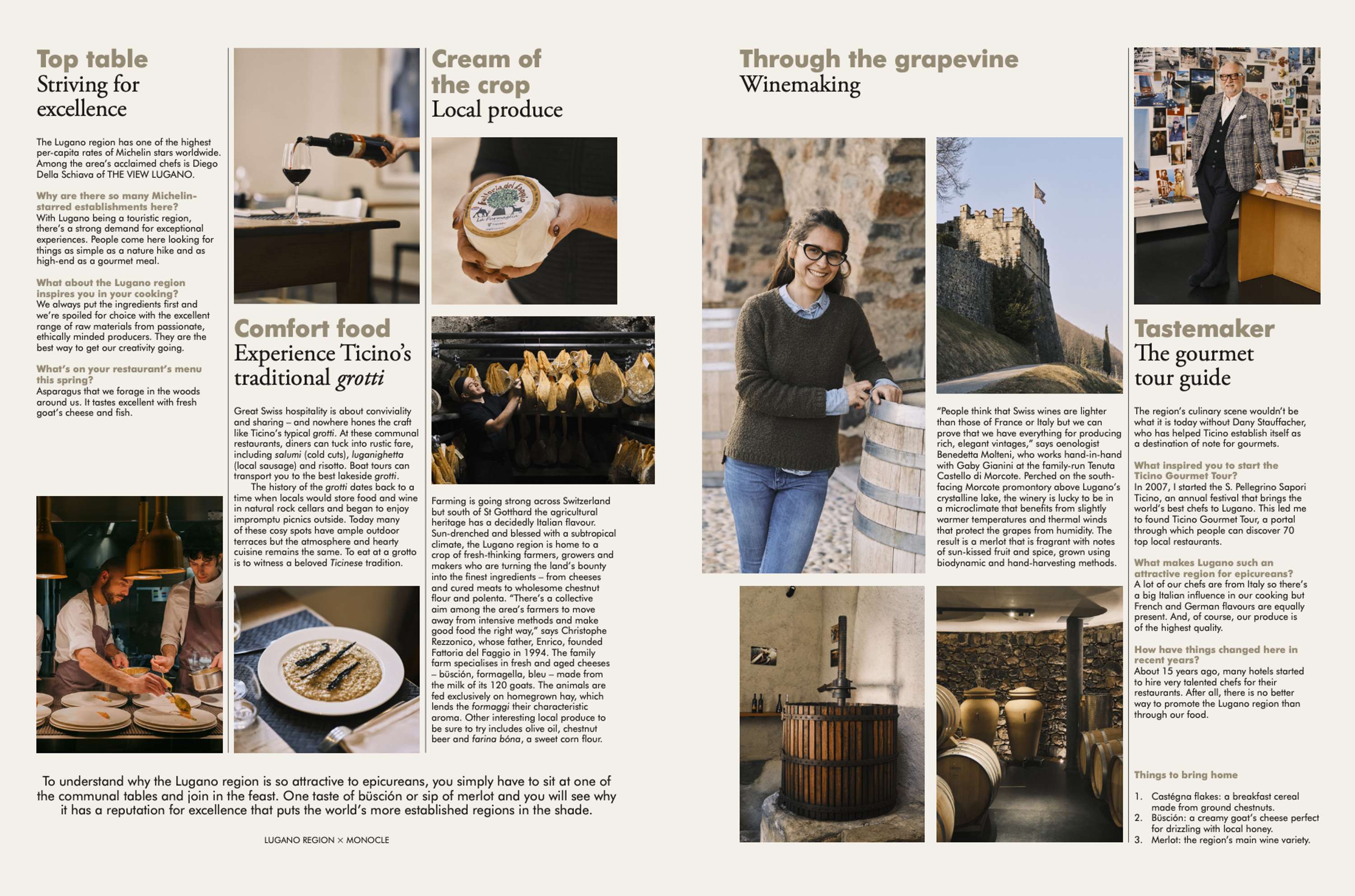 Lugano Region x Monocle by James Joyce
