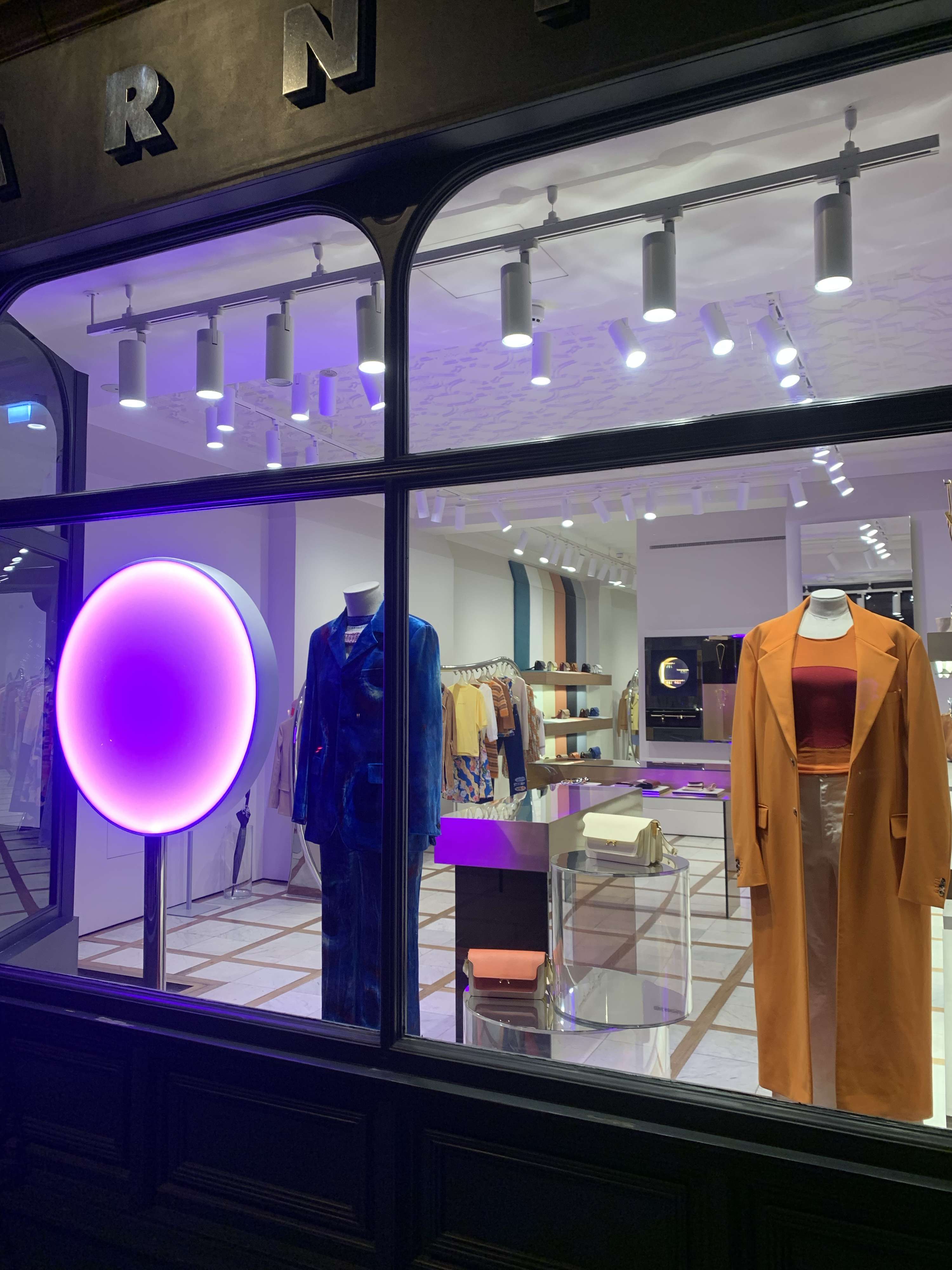 MARNI London window install by Maria Shrigley