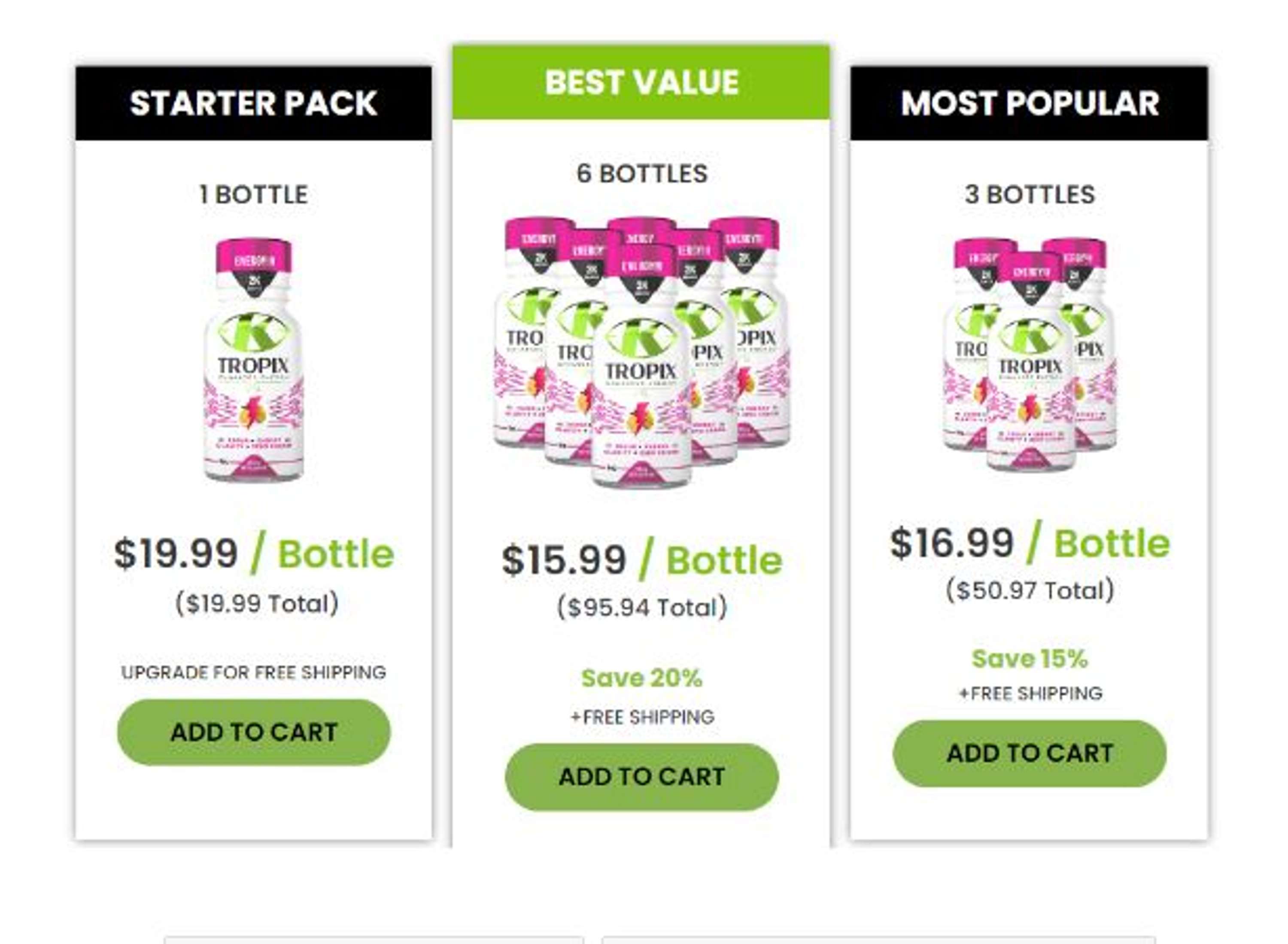 K-Tropix Energy Shot- 100% Natural and Advanced Against Depression and Anxiety by Ayushi Rajput