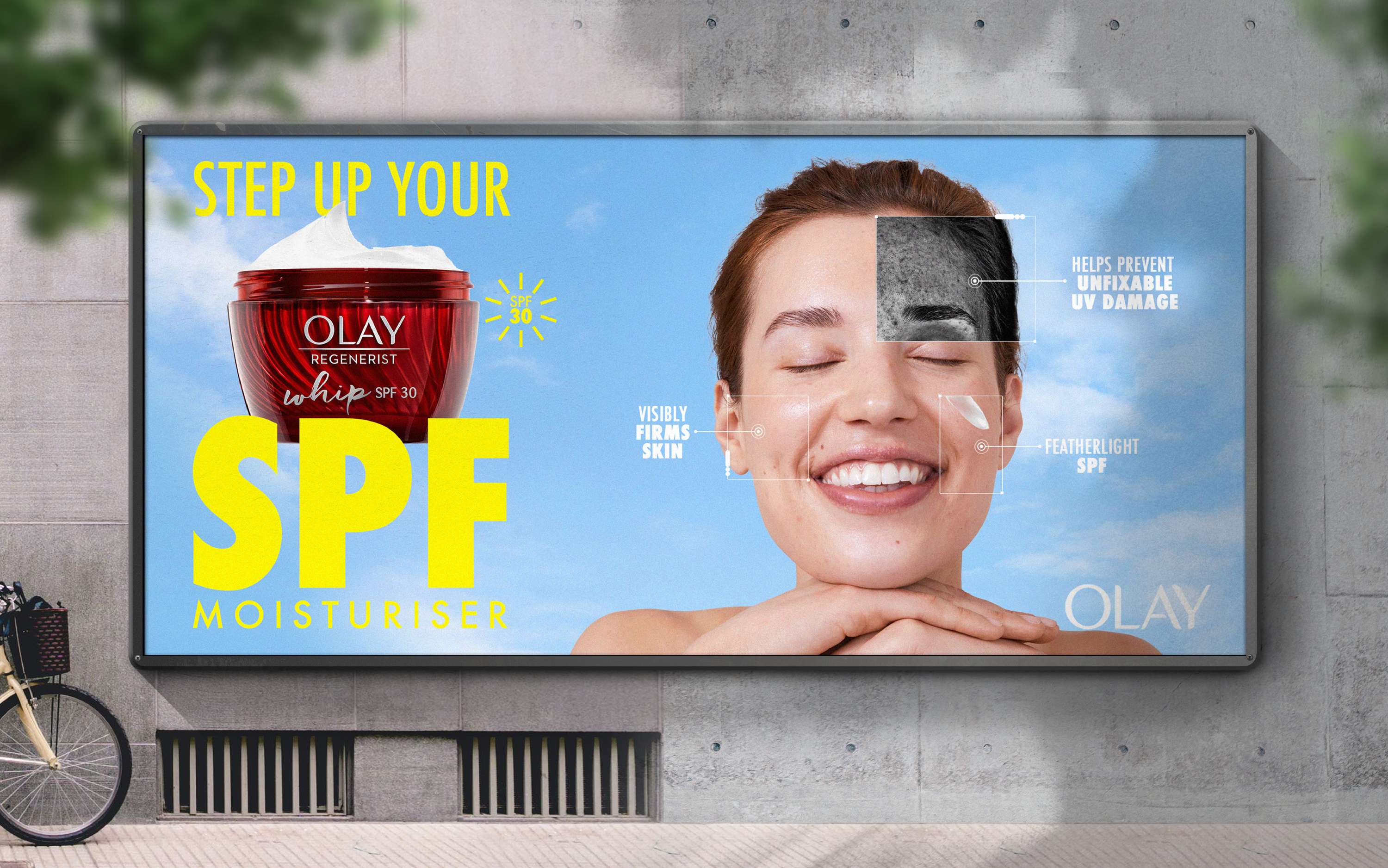 Next level SPF / Olay by Shane Horn