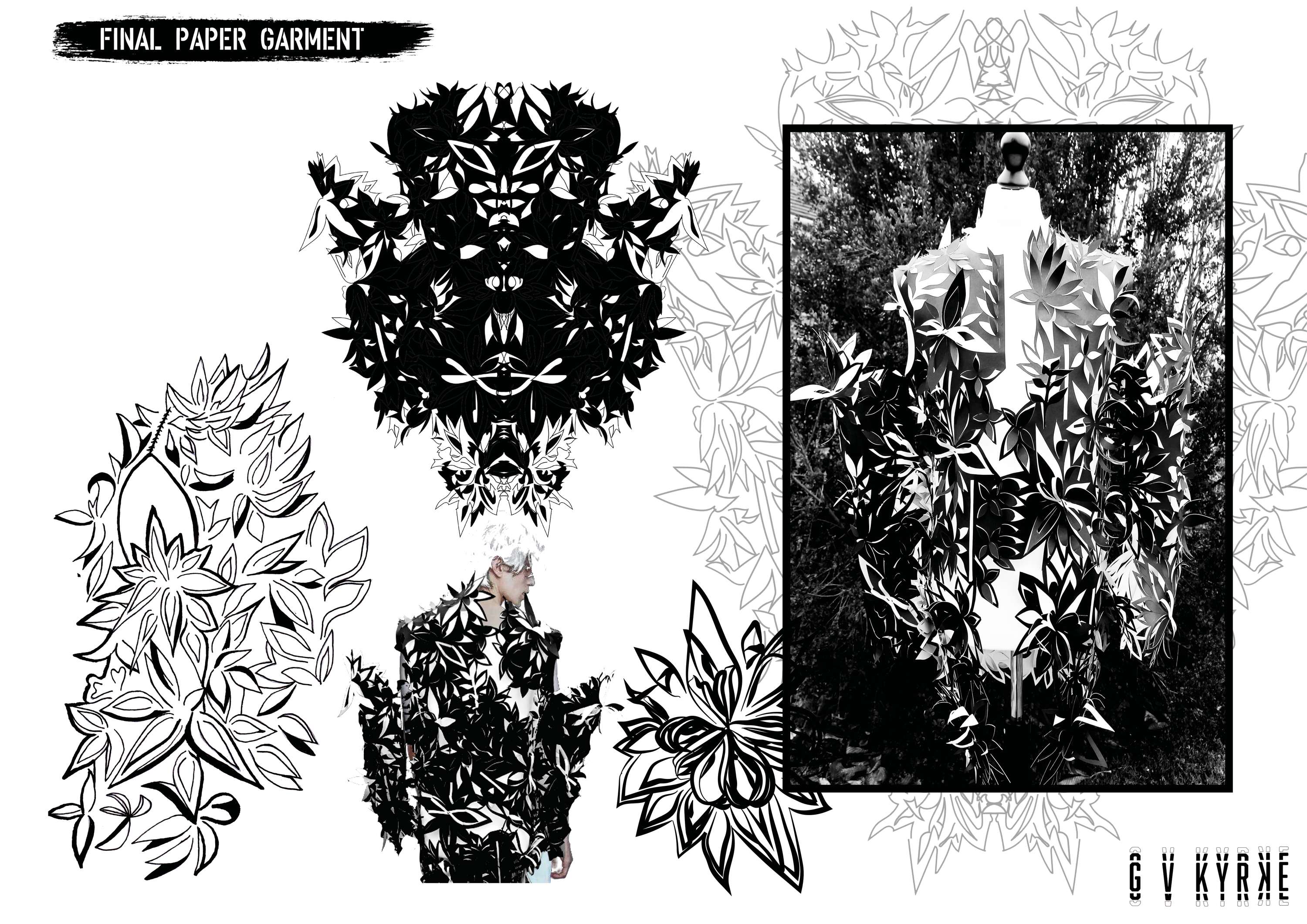 PAPER PROJECT by Gabriella Venables Kyrke