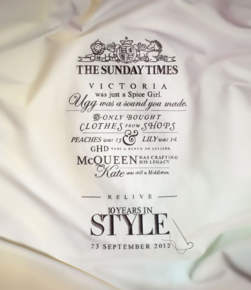The Sunday Times by Clemmie Telford