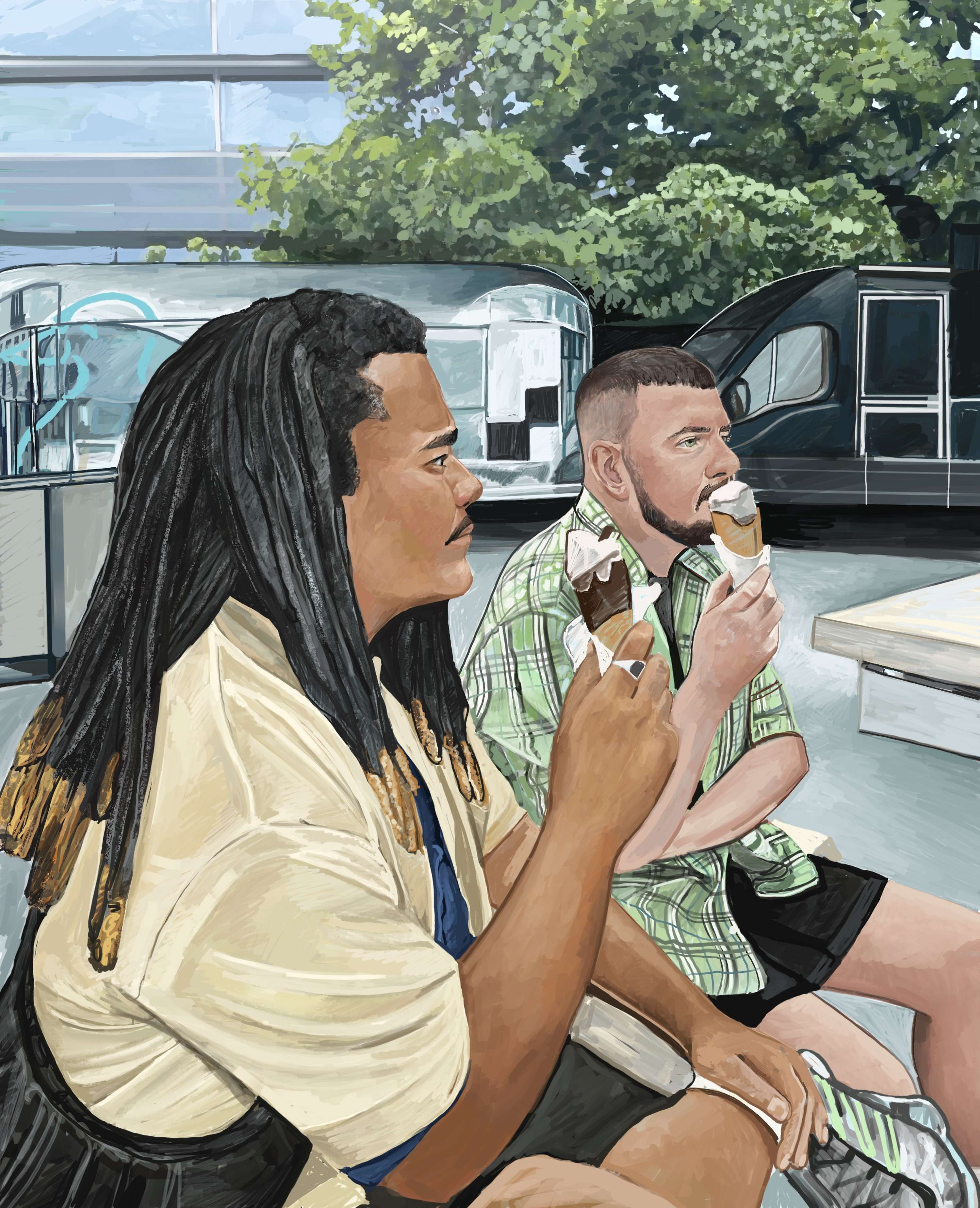 Portraits of East London by Amy Leonard