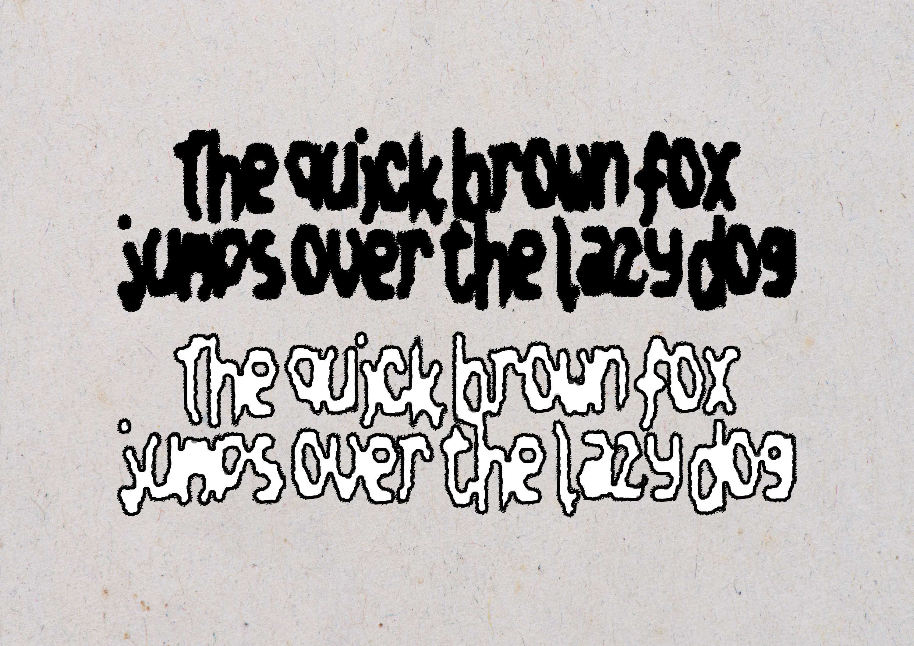 Blurbit Typeface by Oli Southall