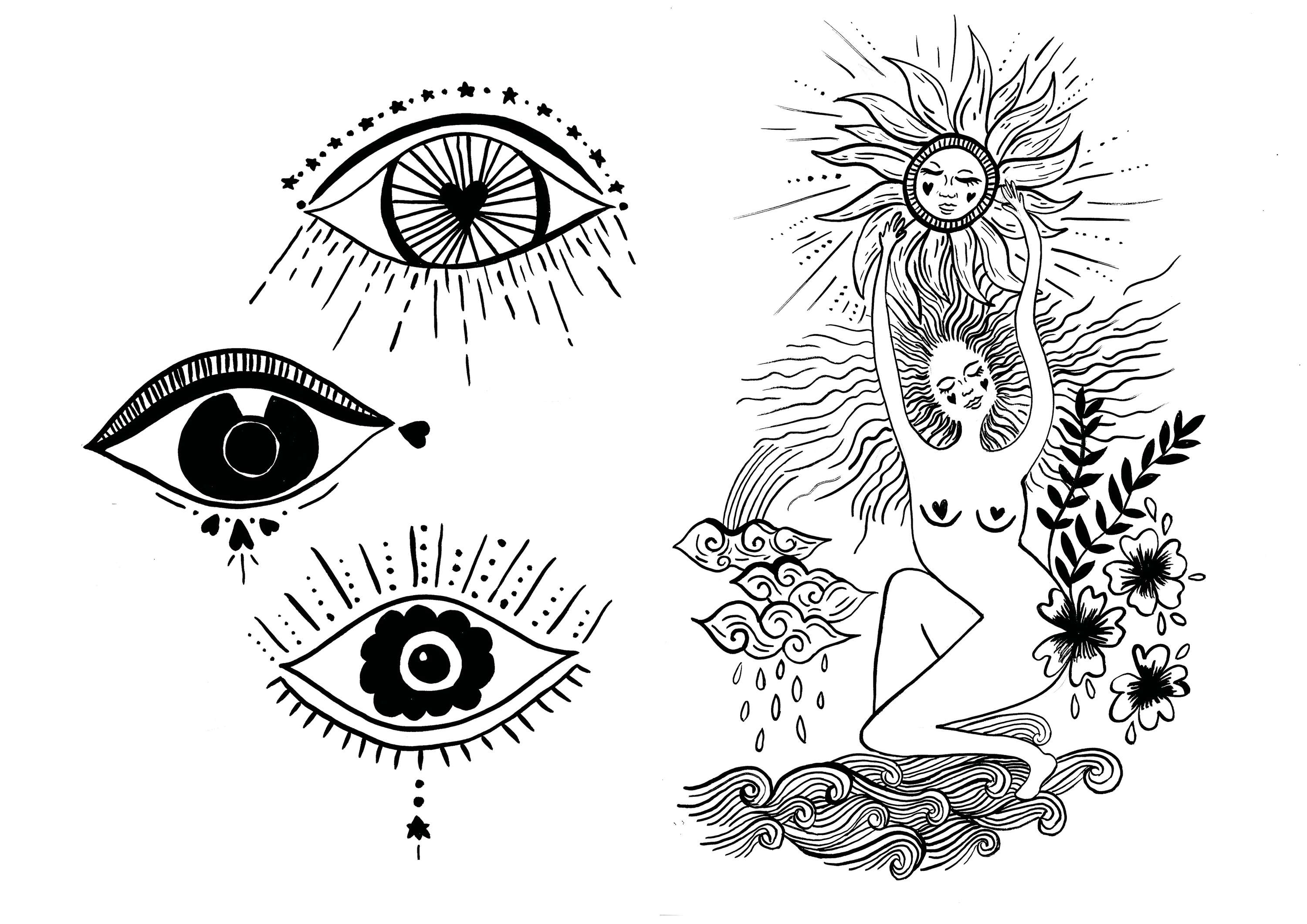 Mystic Prints by Layla Chauhan