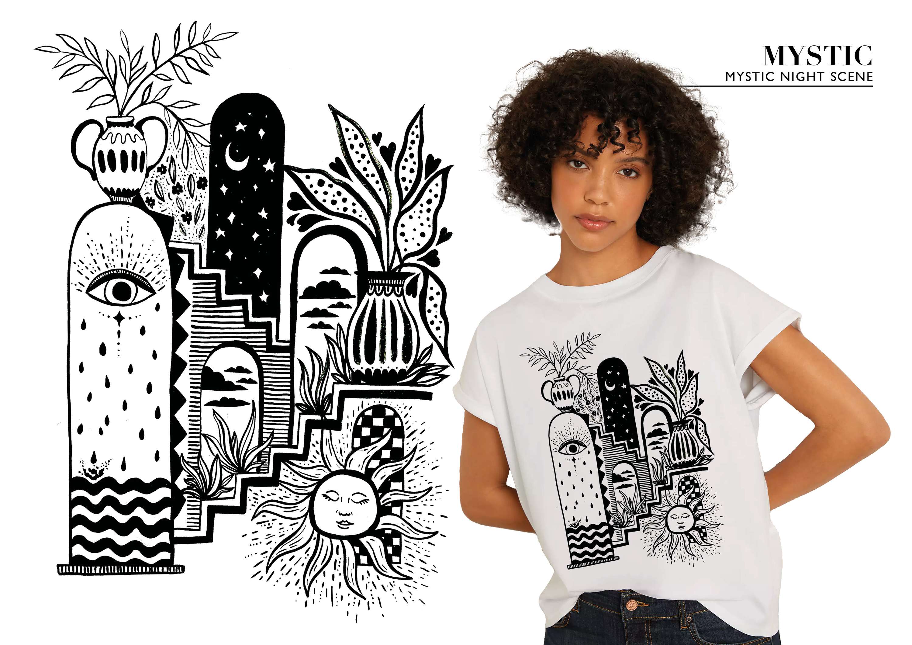Mystic Prints by Layla Chauhan