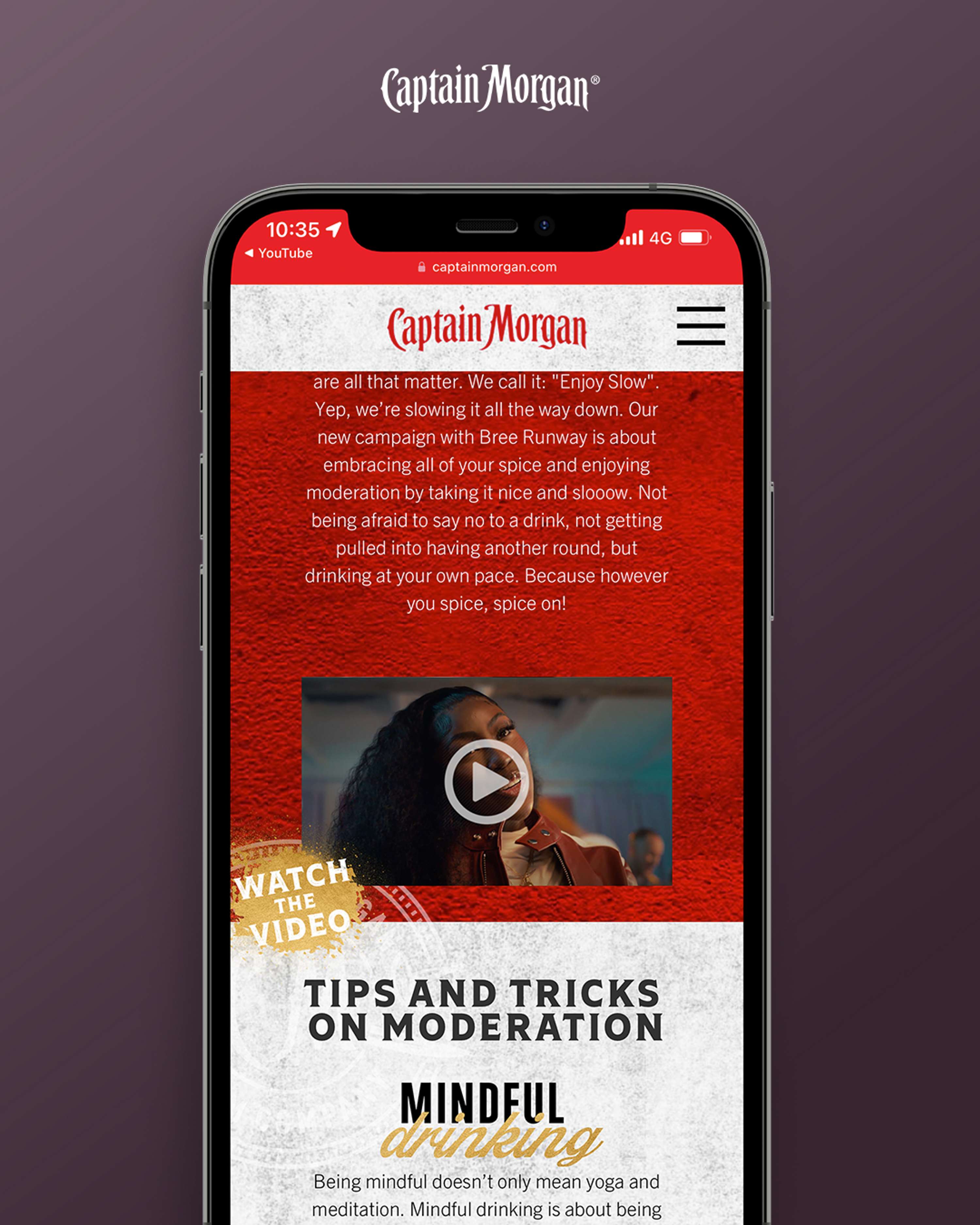 Captain Morgan 'Enjoy Slooow' by Elliott Lyttleton