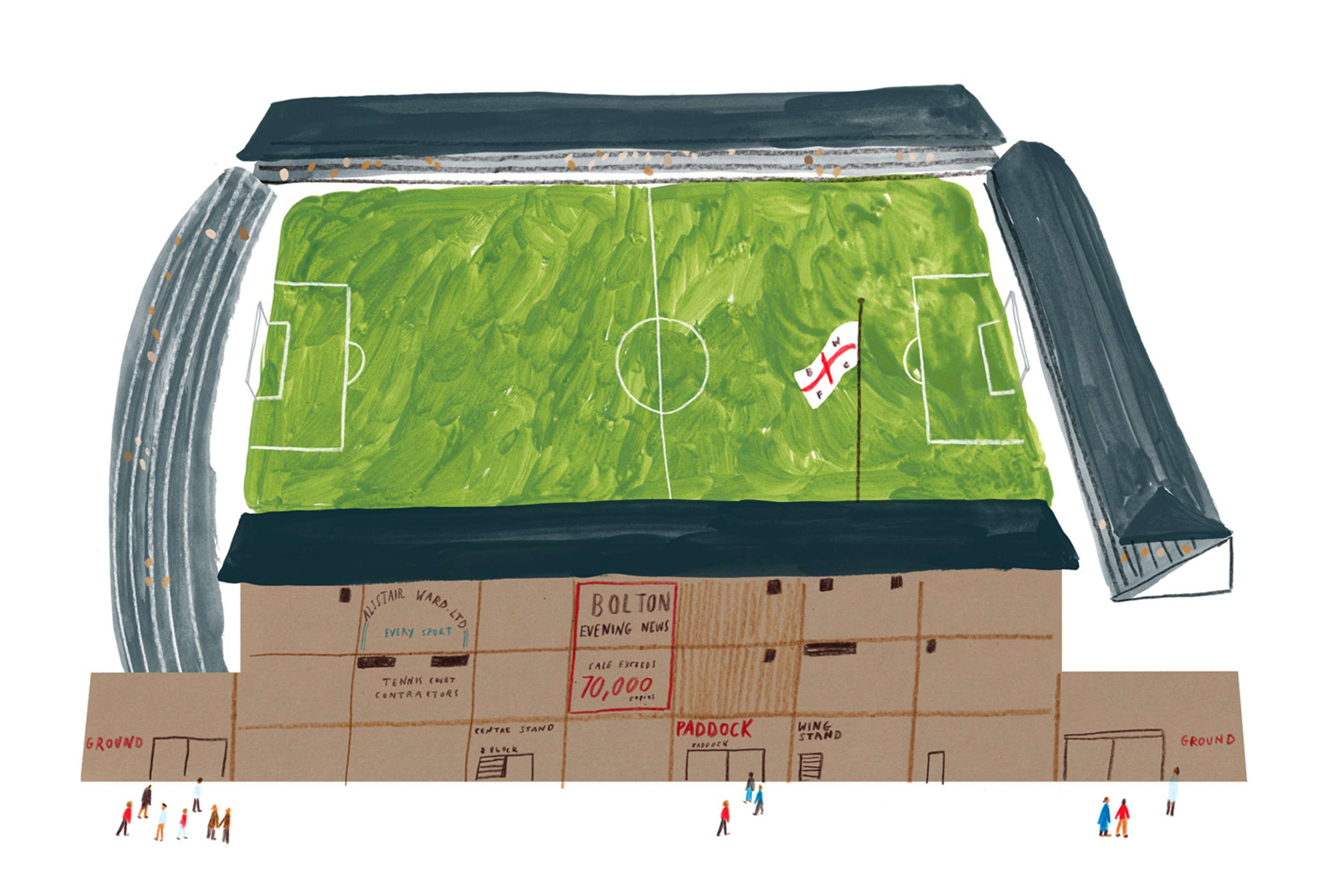 Going to the Match by Lucia Vinti