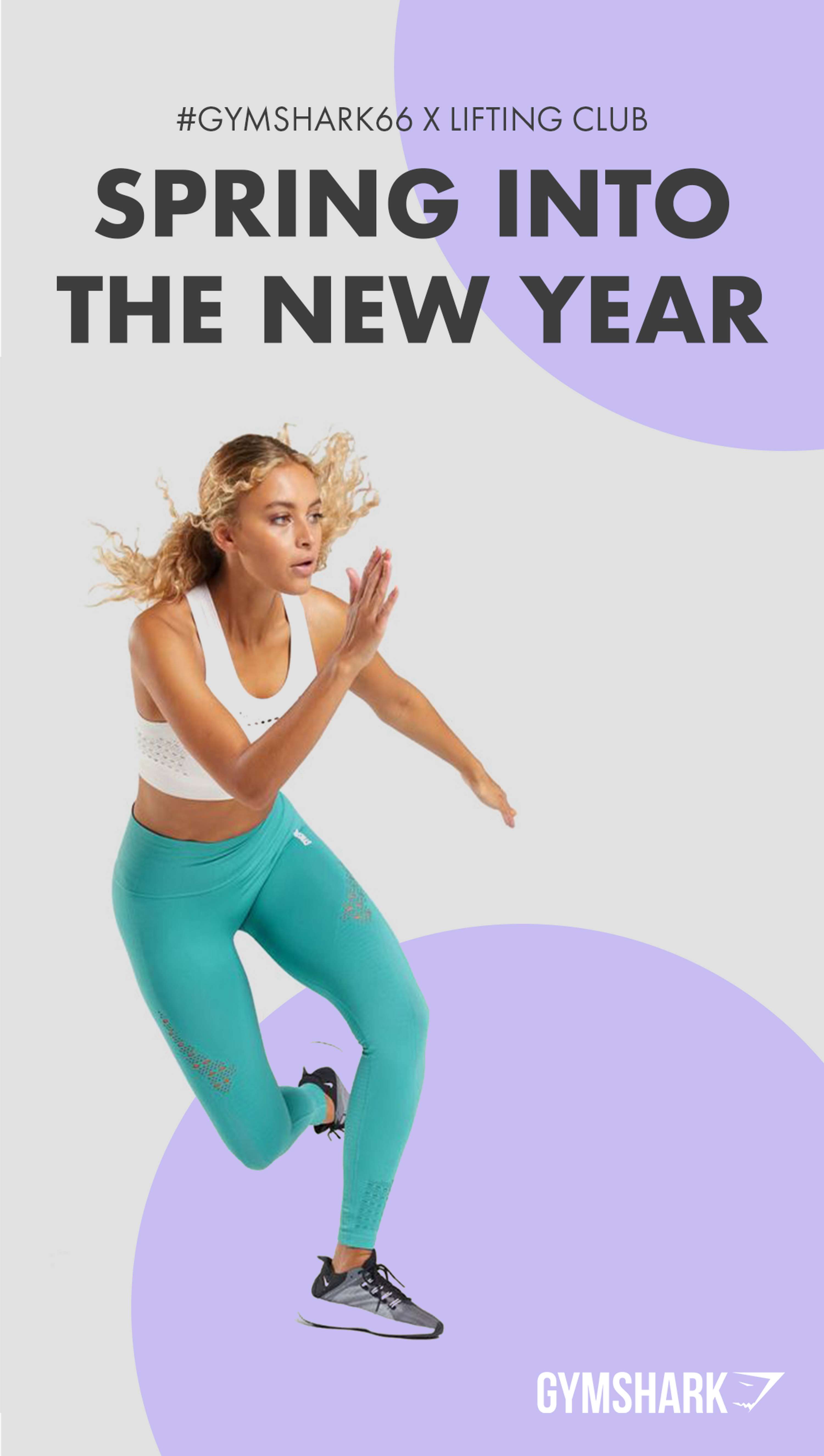 Gymshark66 x Lifting Club: Spring Into The New Year by Vivi Albert