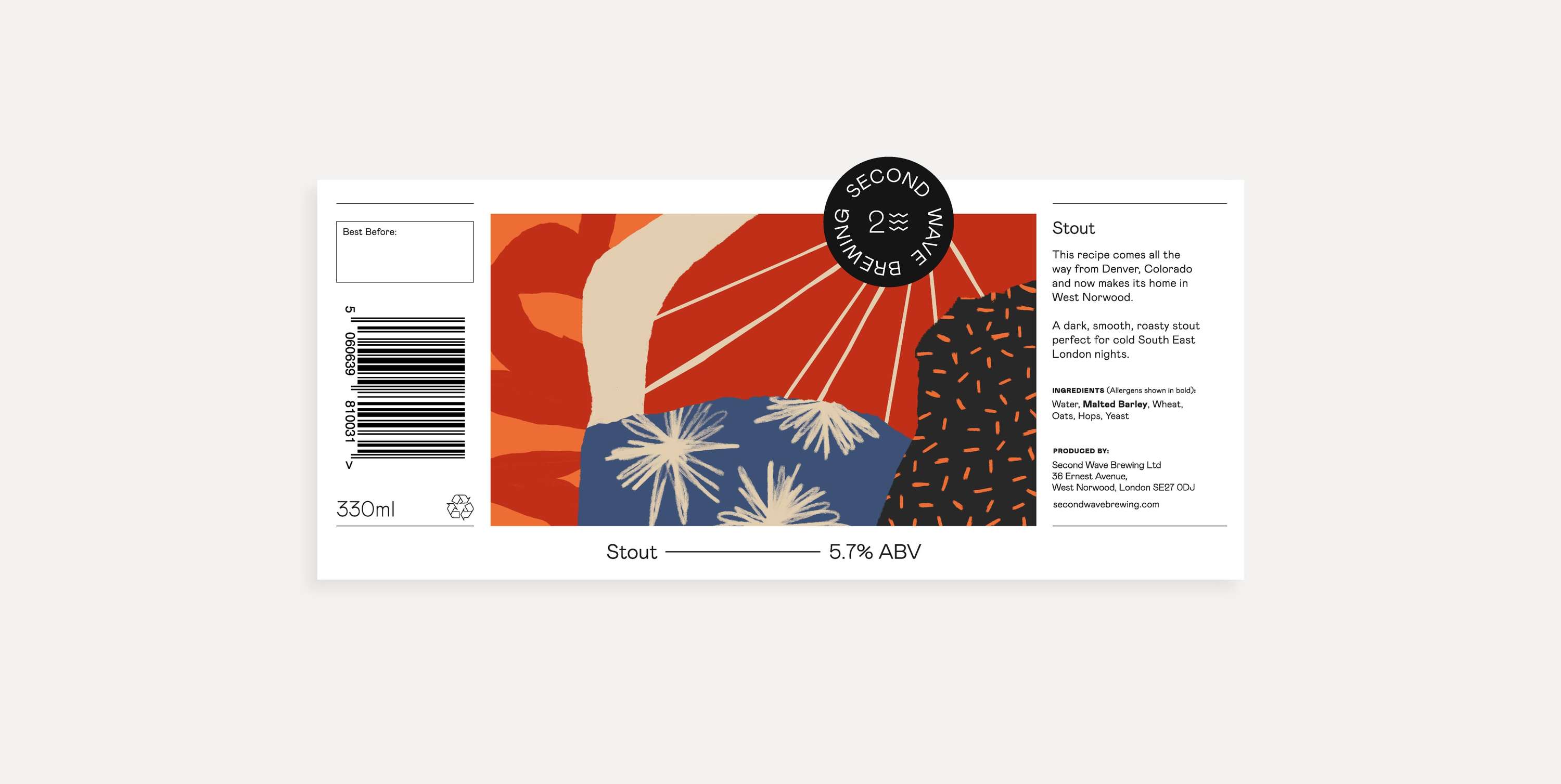 Second Wave Brewing by Kind Studio