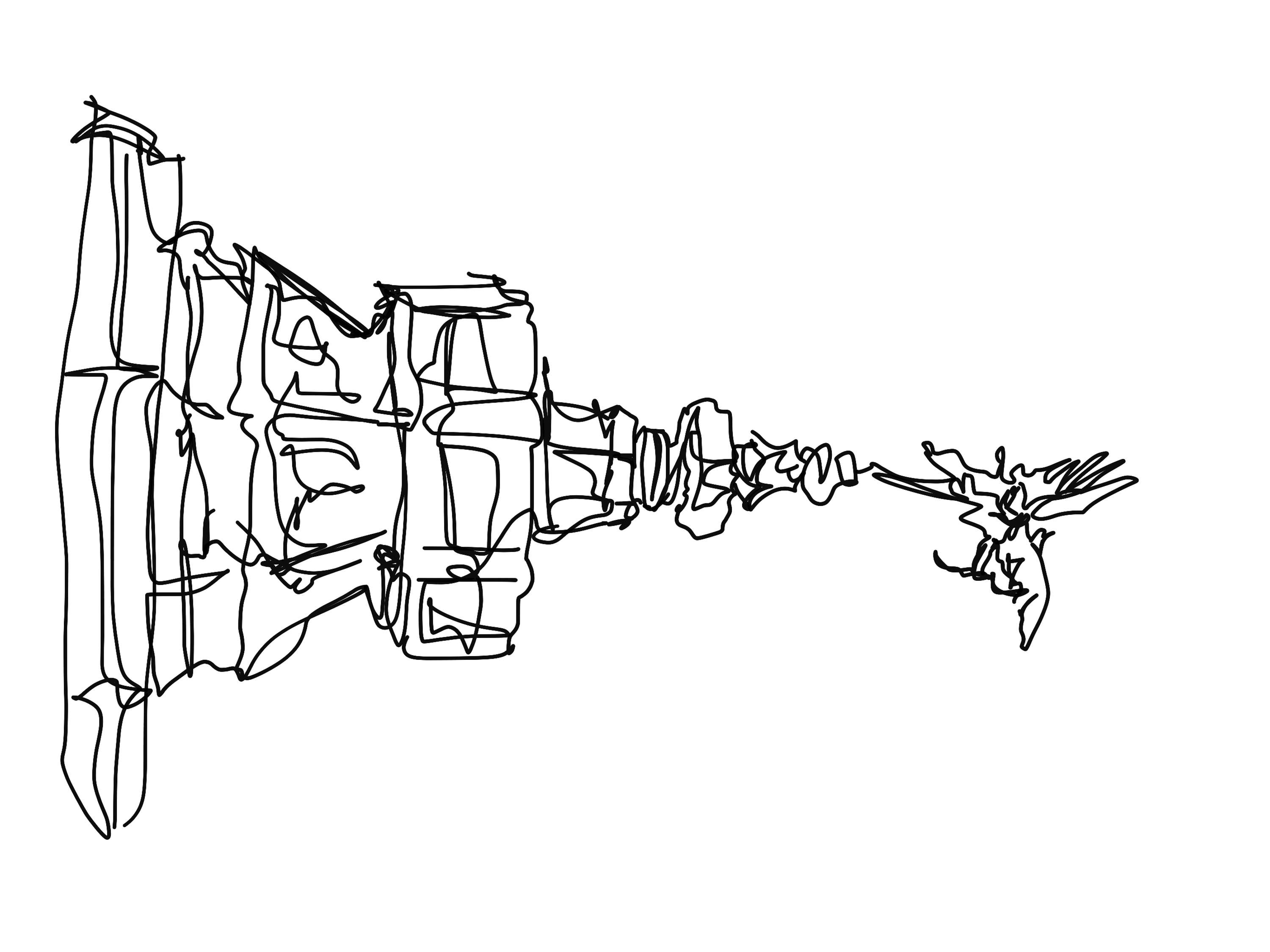 LINE DRAWING by Martin Field