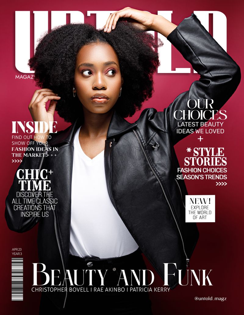 Untold Mag cover by Chris Bovell