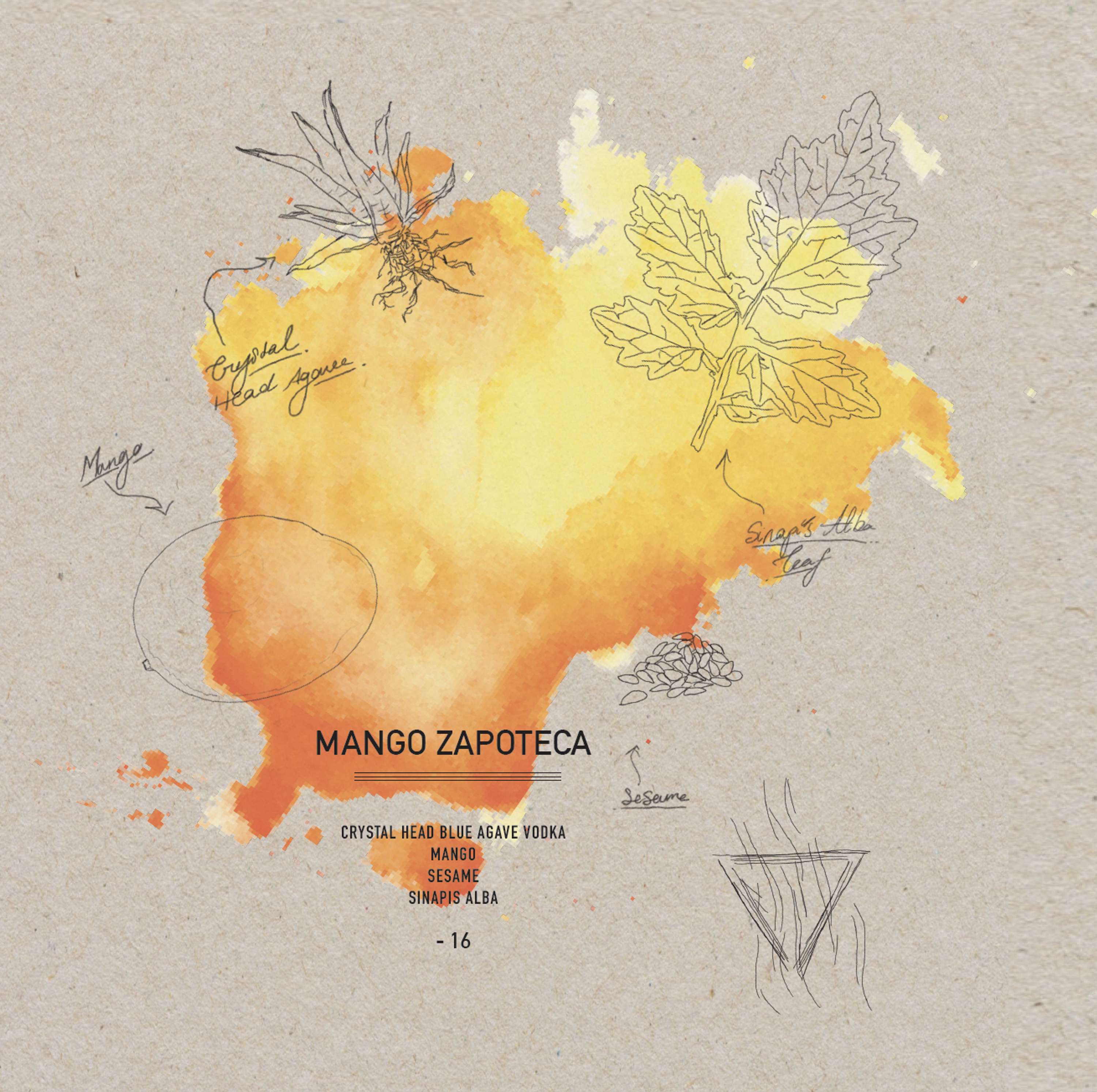 Menu design for Viajante87 by Sarah Kestenbaum