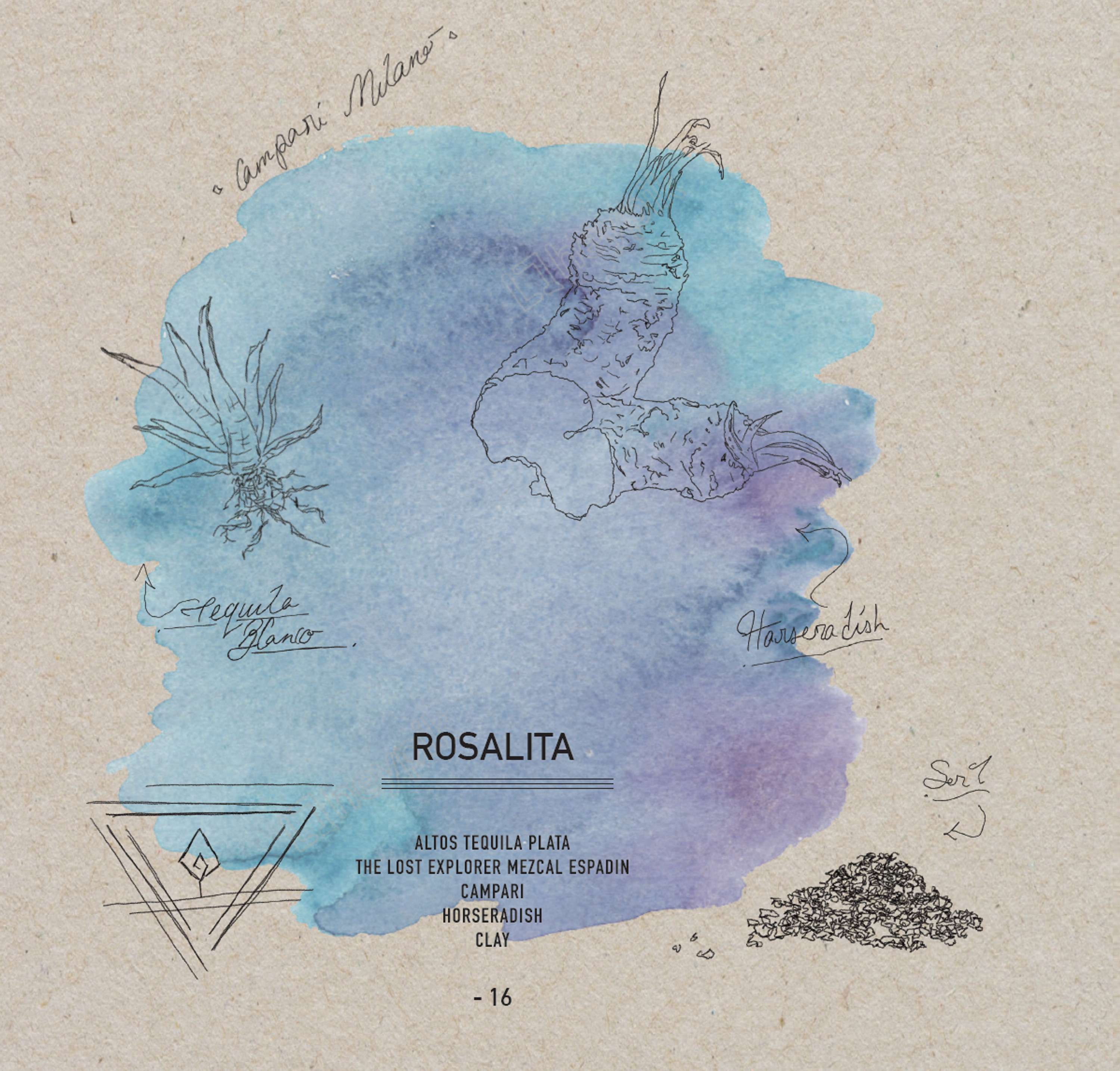Menu design for Viajante87 by Sarah Kestenbaum