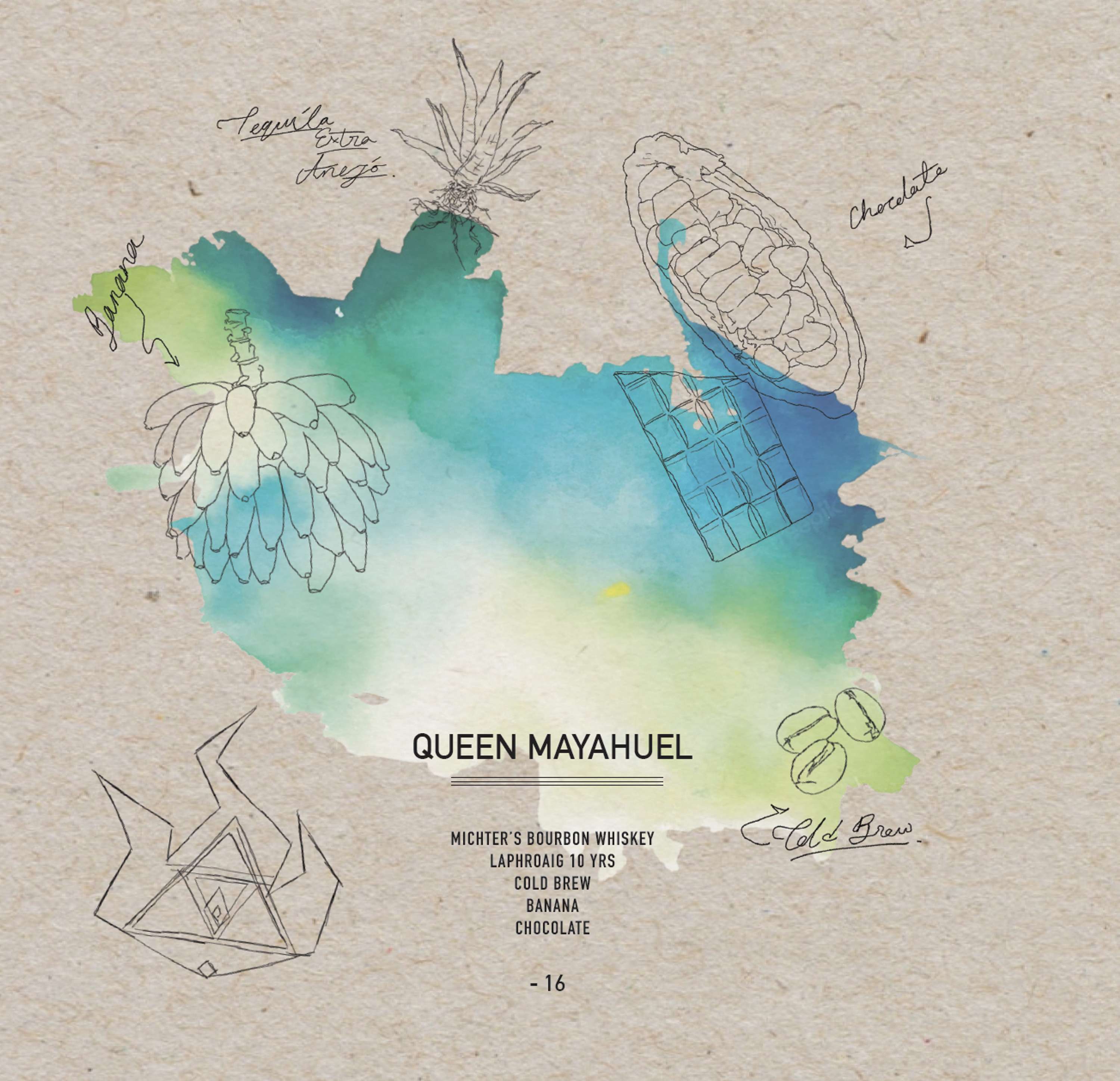Menu design for Viajante87 by Sarah Kestenbaum