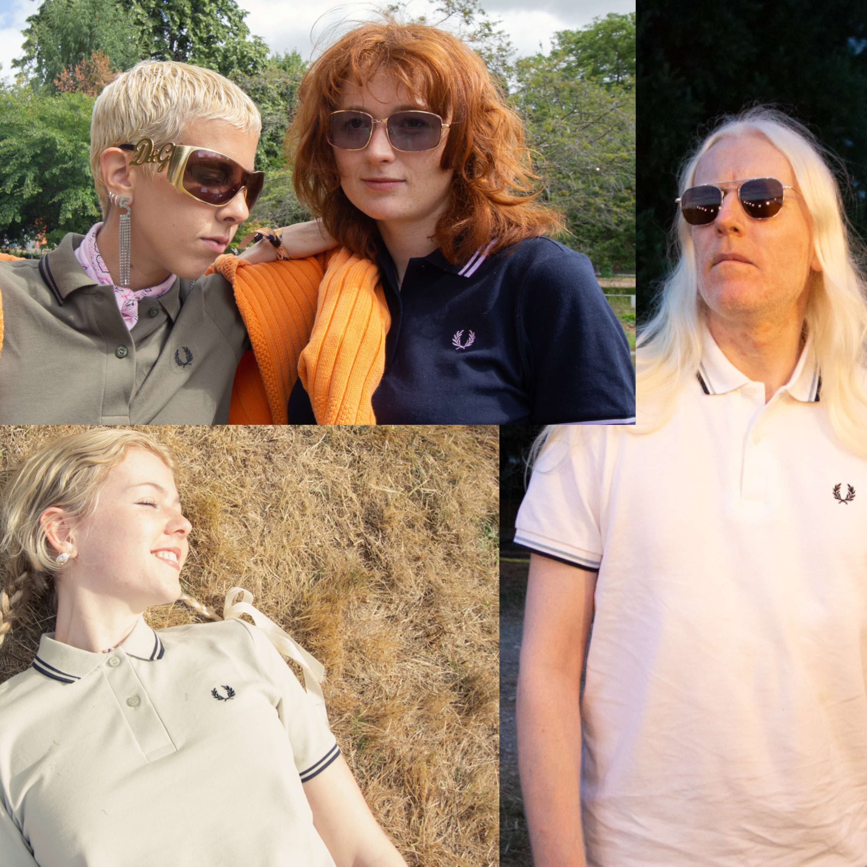 Fred Perry at the festivals by Kalisha Ruth Quinlan-Davies
