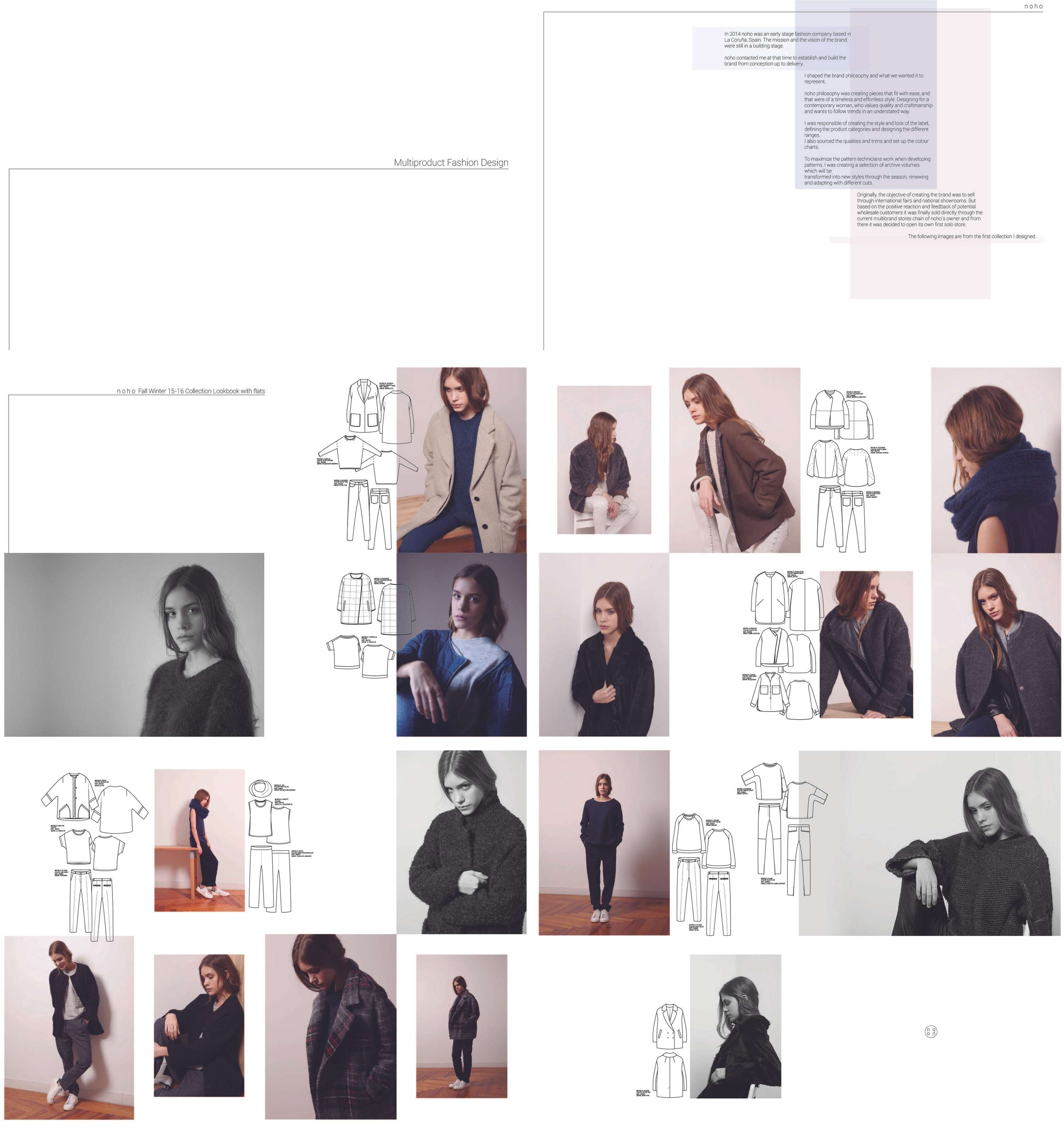 Look book of a collection I designed and developed for n o h o by Marta Millares Muñiz