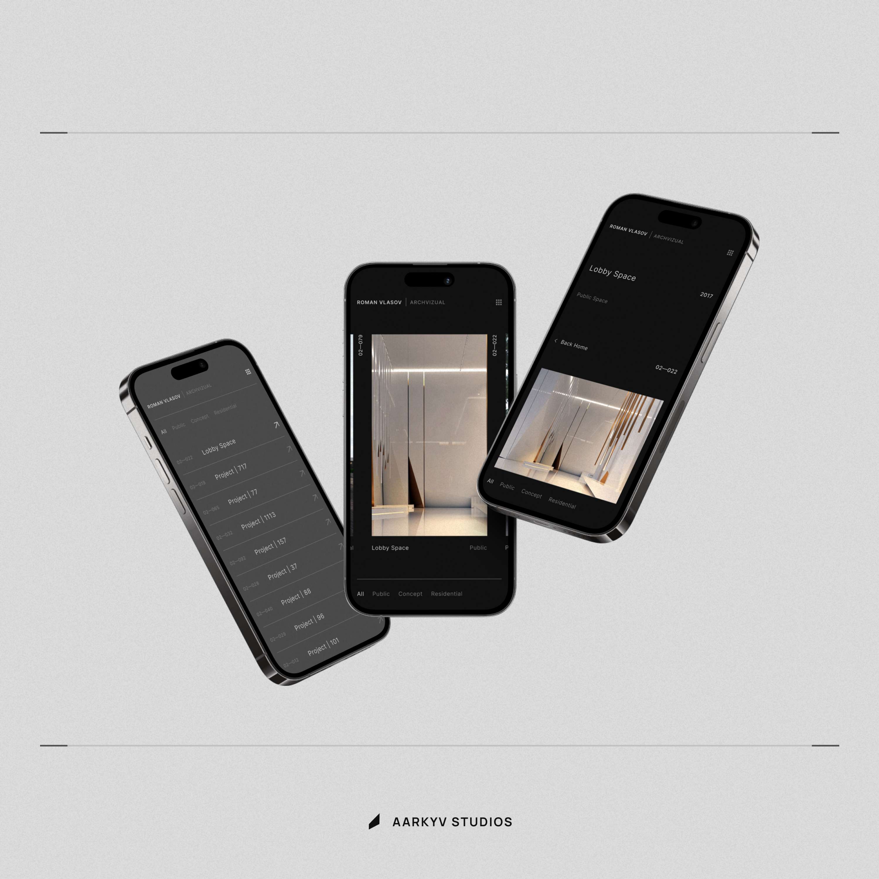 Archvizual Site Redesign by Anthony Animba