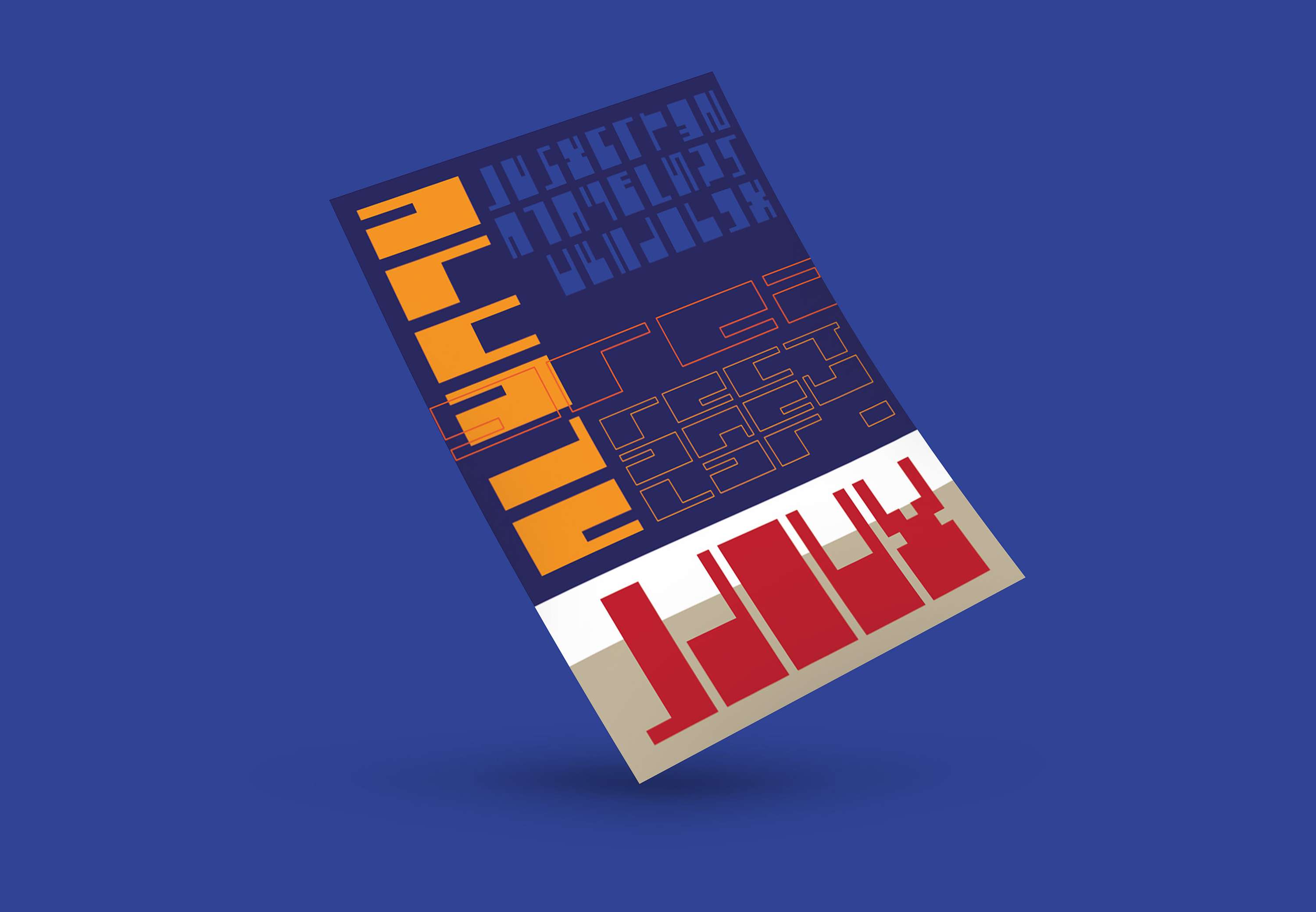 ARCADE typeface by Rita Cabrito