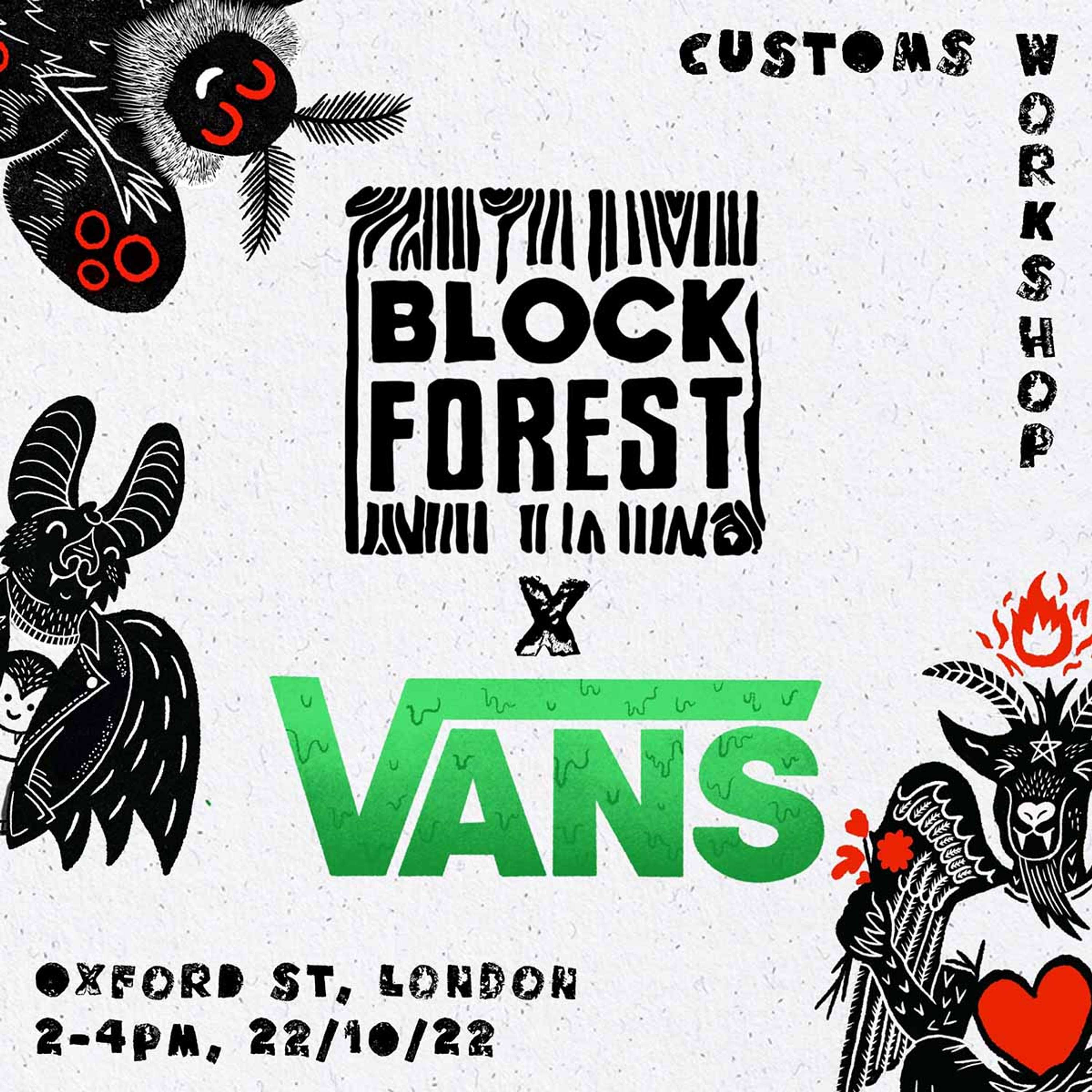 Blockforest x Vans Customs Workshop by Mike Black