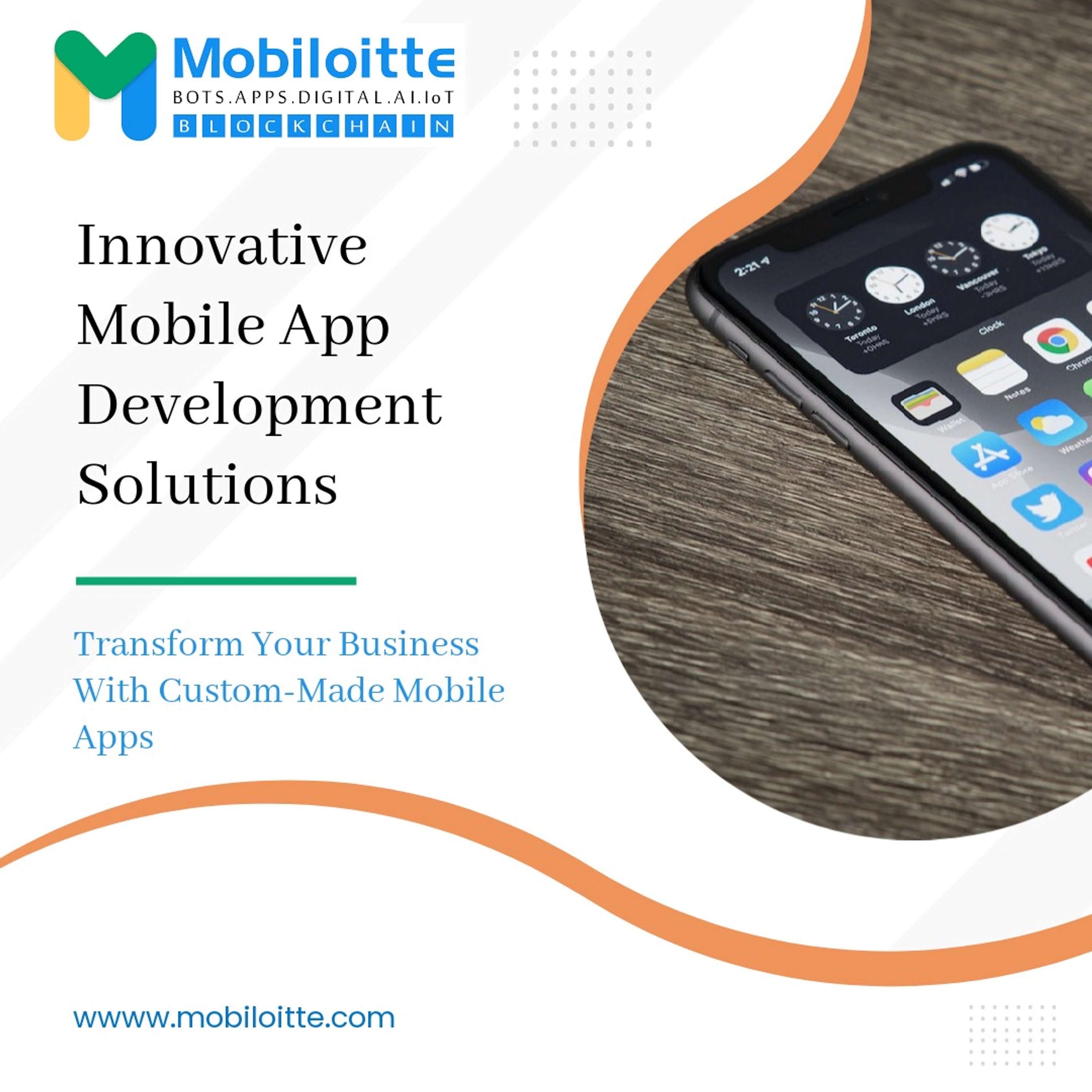 Mobile App Development Services by Mobiloitte Technologies