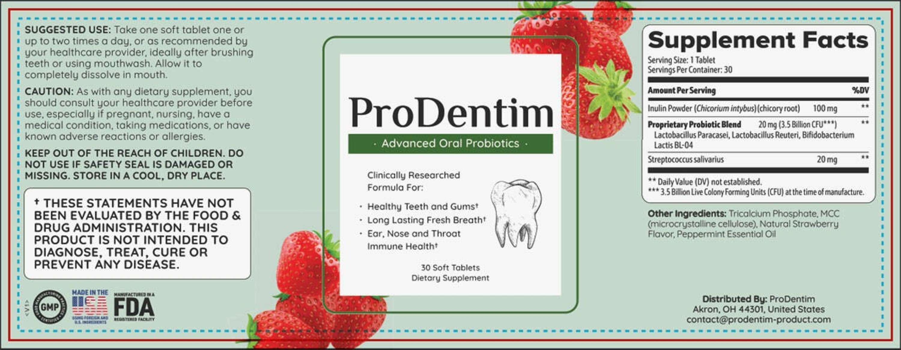 Prodentim:-It Legit & Safe To Use for most effevtive oral problame? by Carla Busha