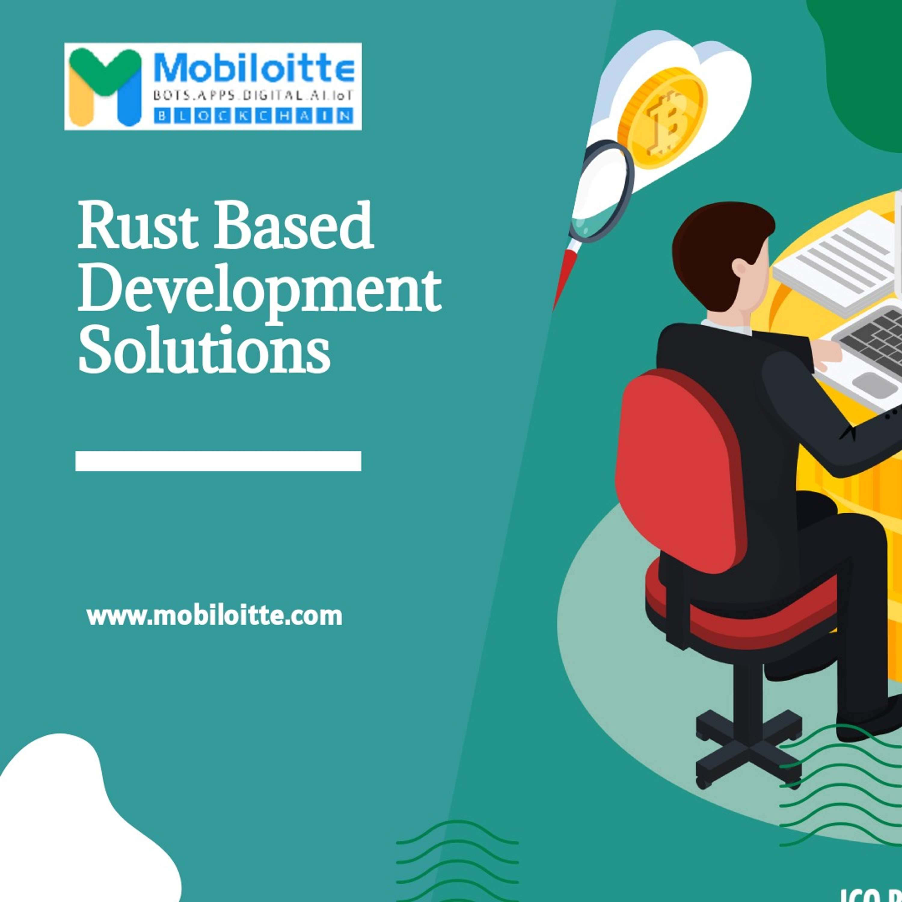 Rust Based Development solutions by Mobiloitte Technologies
