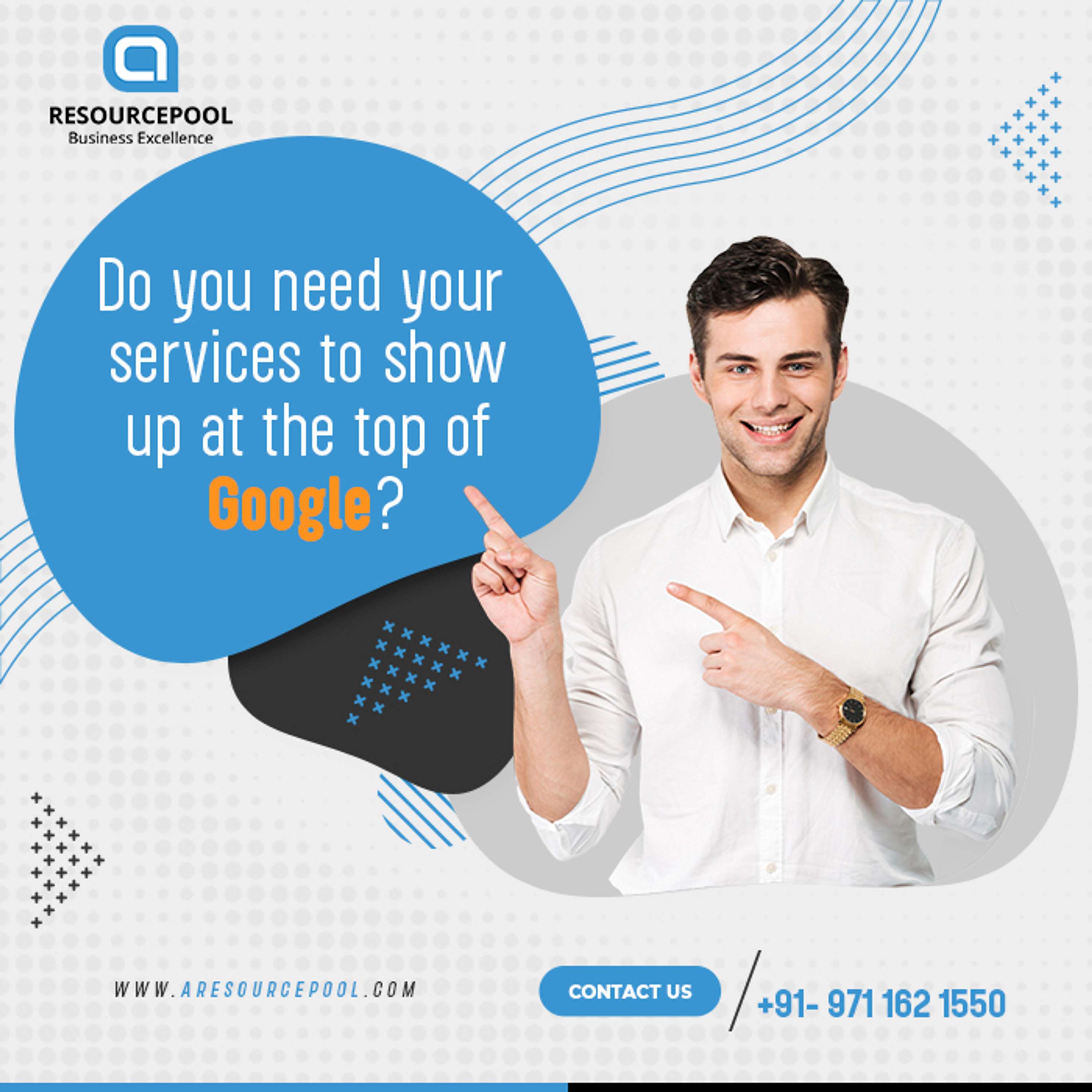 Do you need your services to show up at the top of Google? by AResourcepool Web Development Company