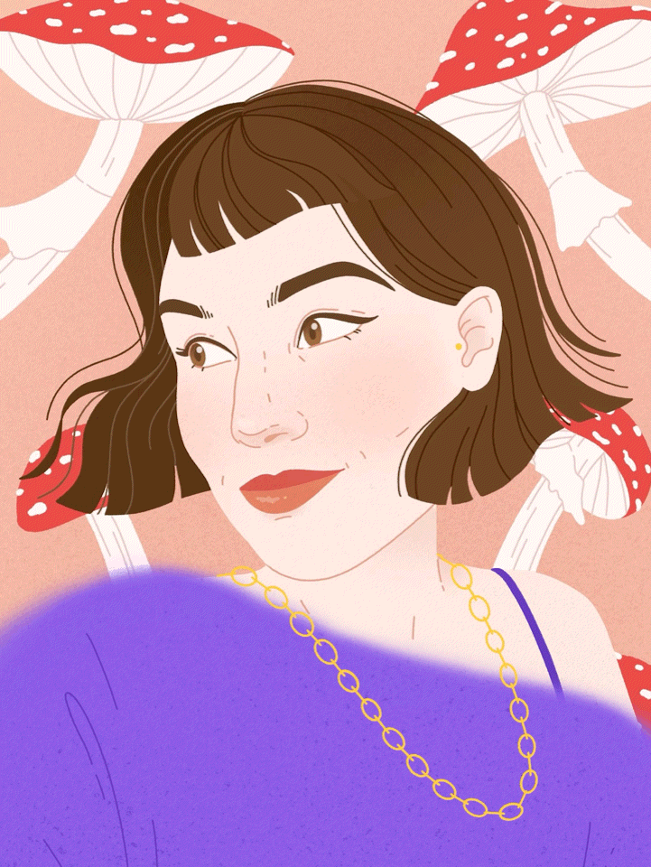 Animated Self Portrait by Ellie Foster