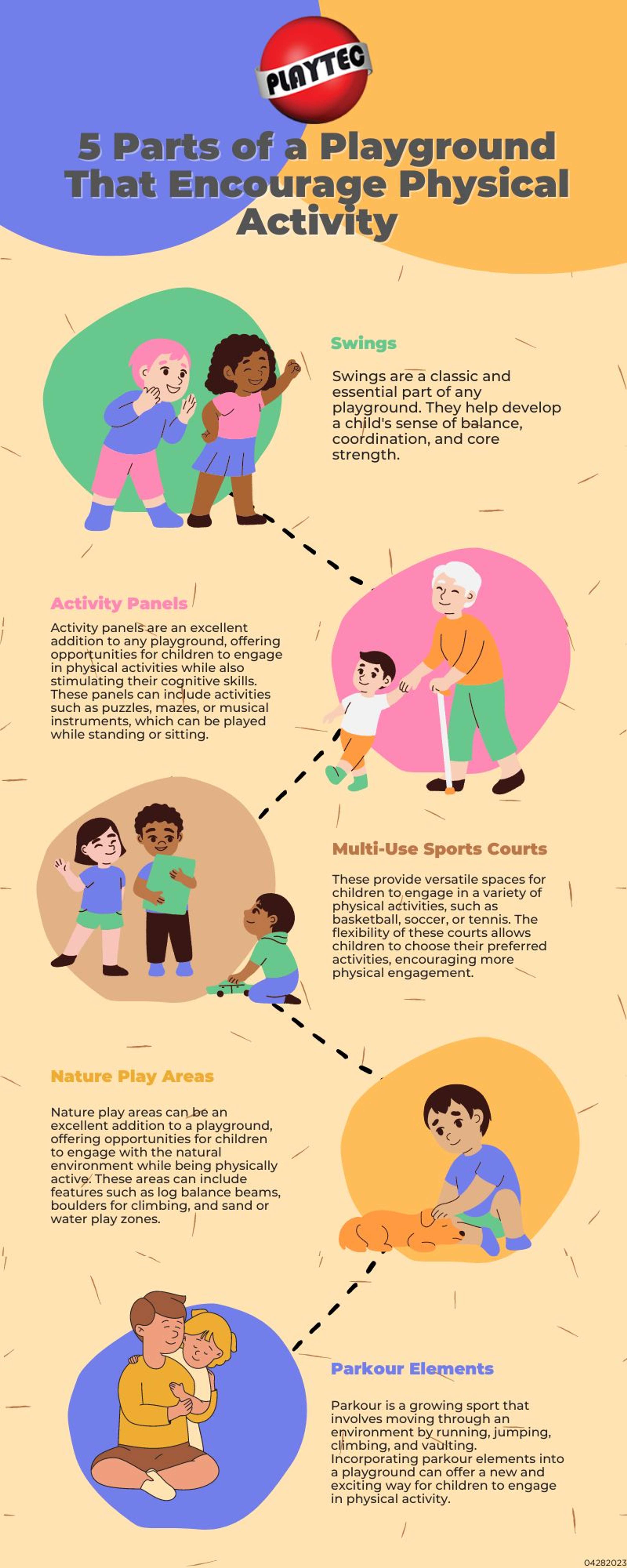 5 Parts of a Playground That Encourage Physical Activity by Playtec
