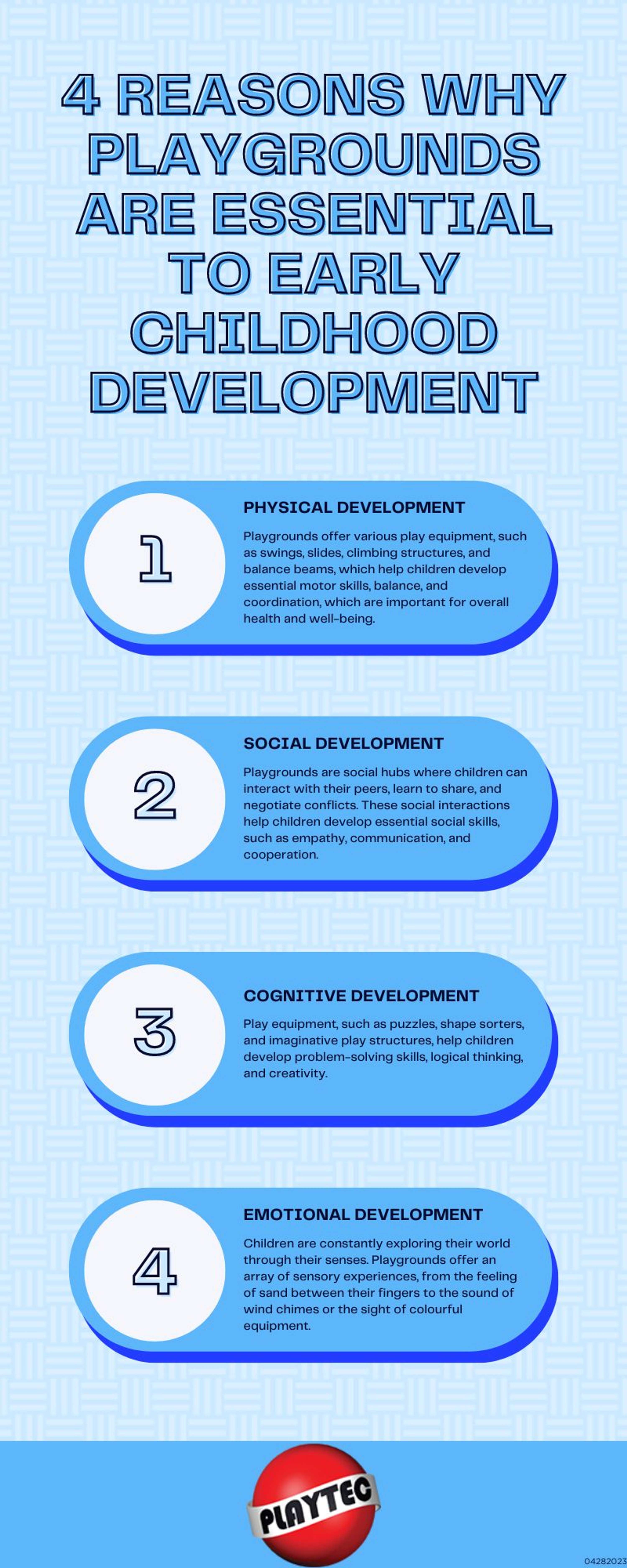 4 Reasons Why Playgrounds Are Essential to Early Childhood Development by Playtec