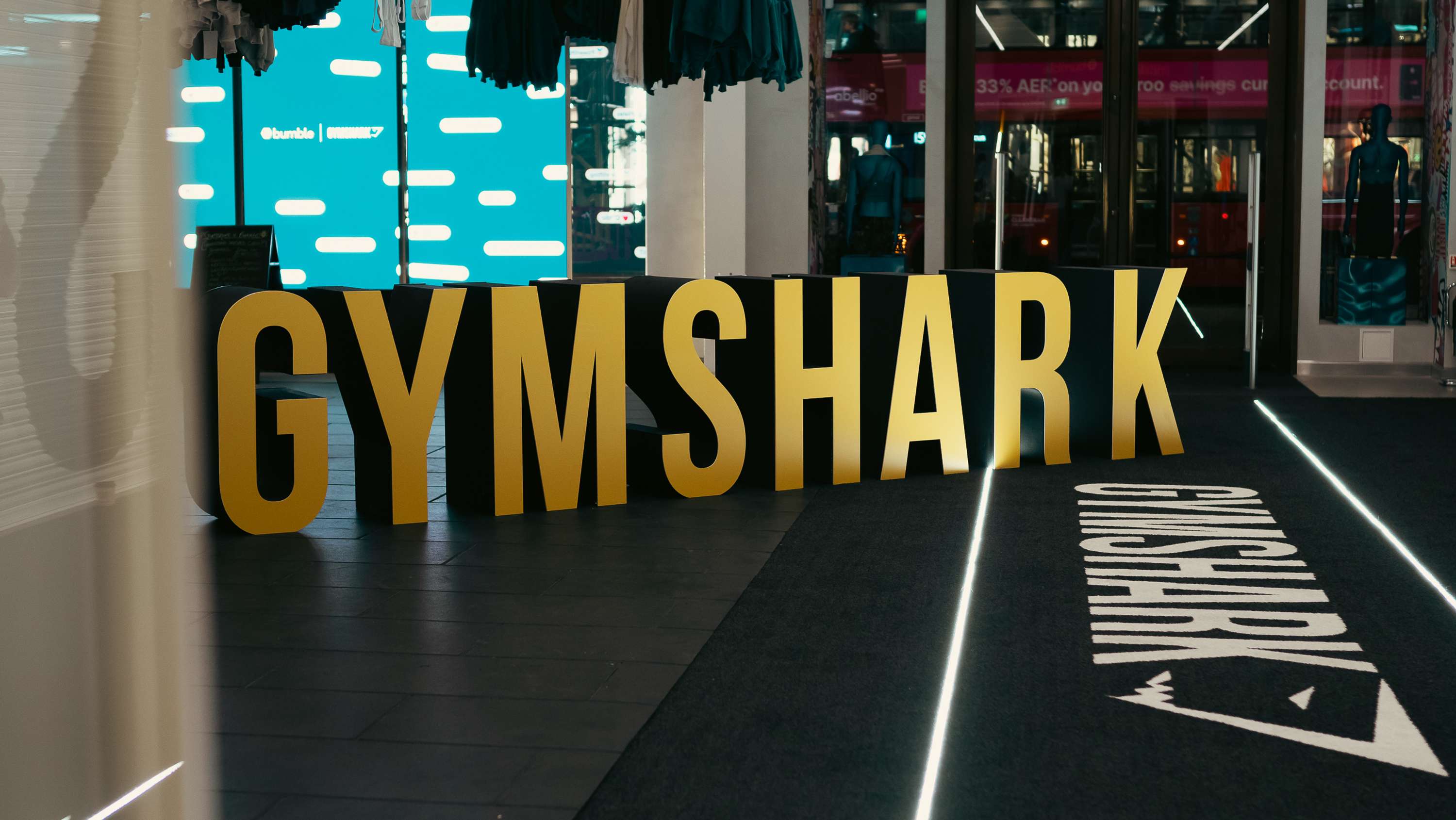 GYMSHARK x BUMBLE by Damien Bonnet
