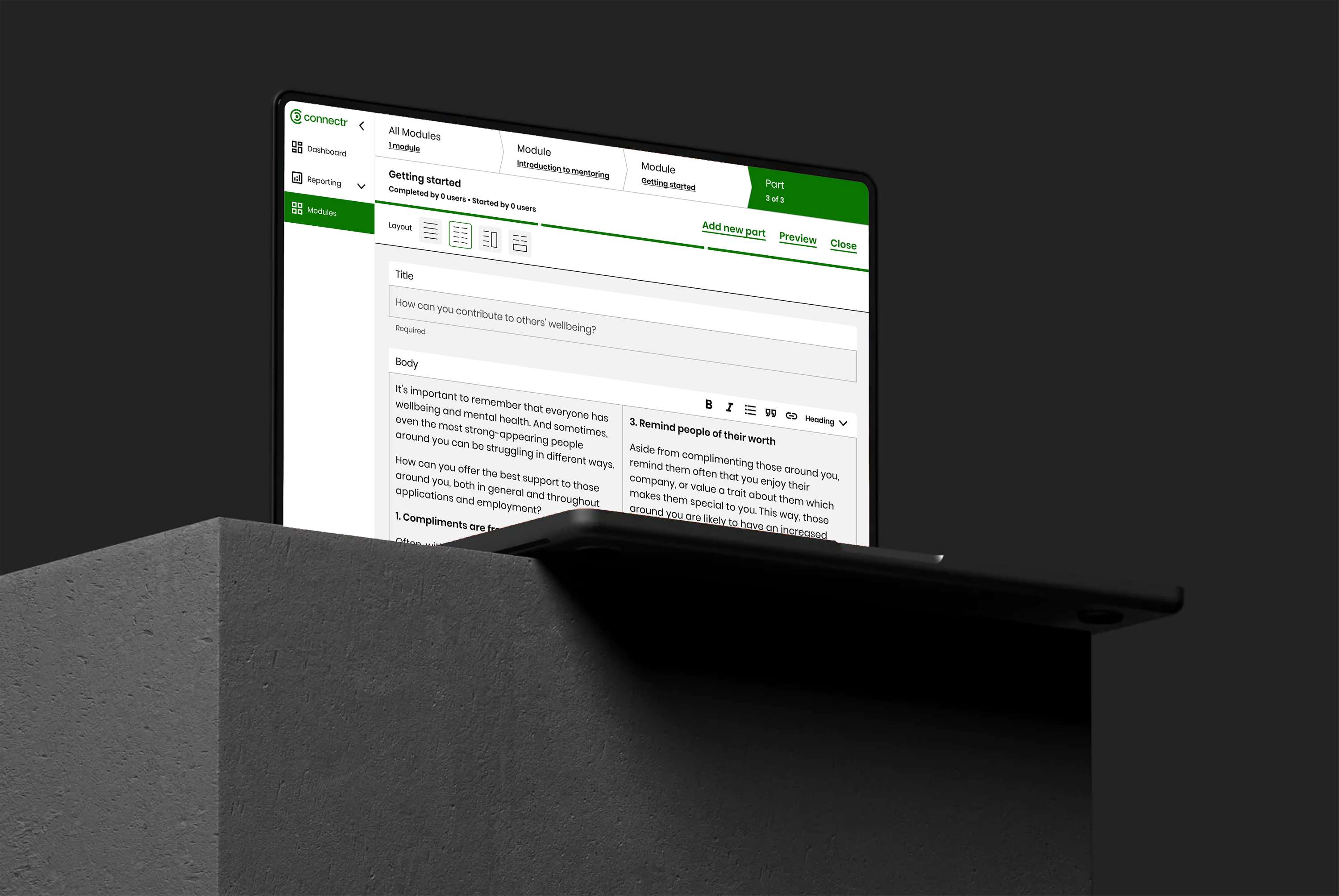 Developing a CMS for a Mentoring software company looking to scale quickly. by Adam King