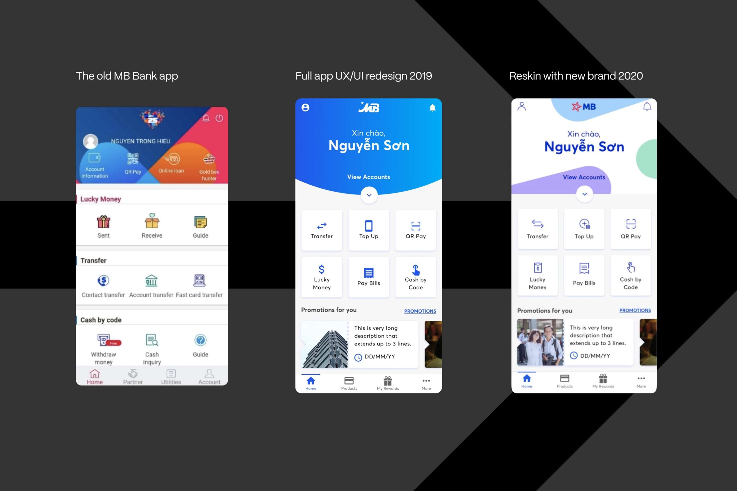 MB Banking App by Adam King